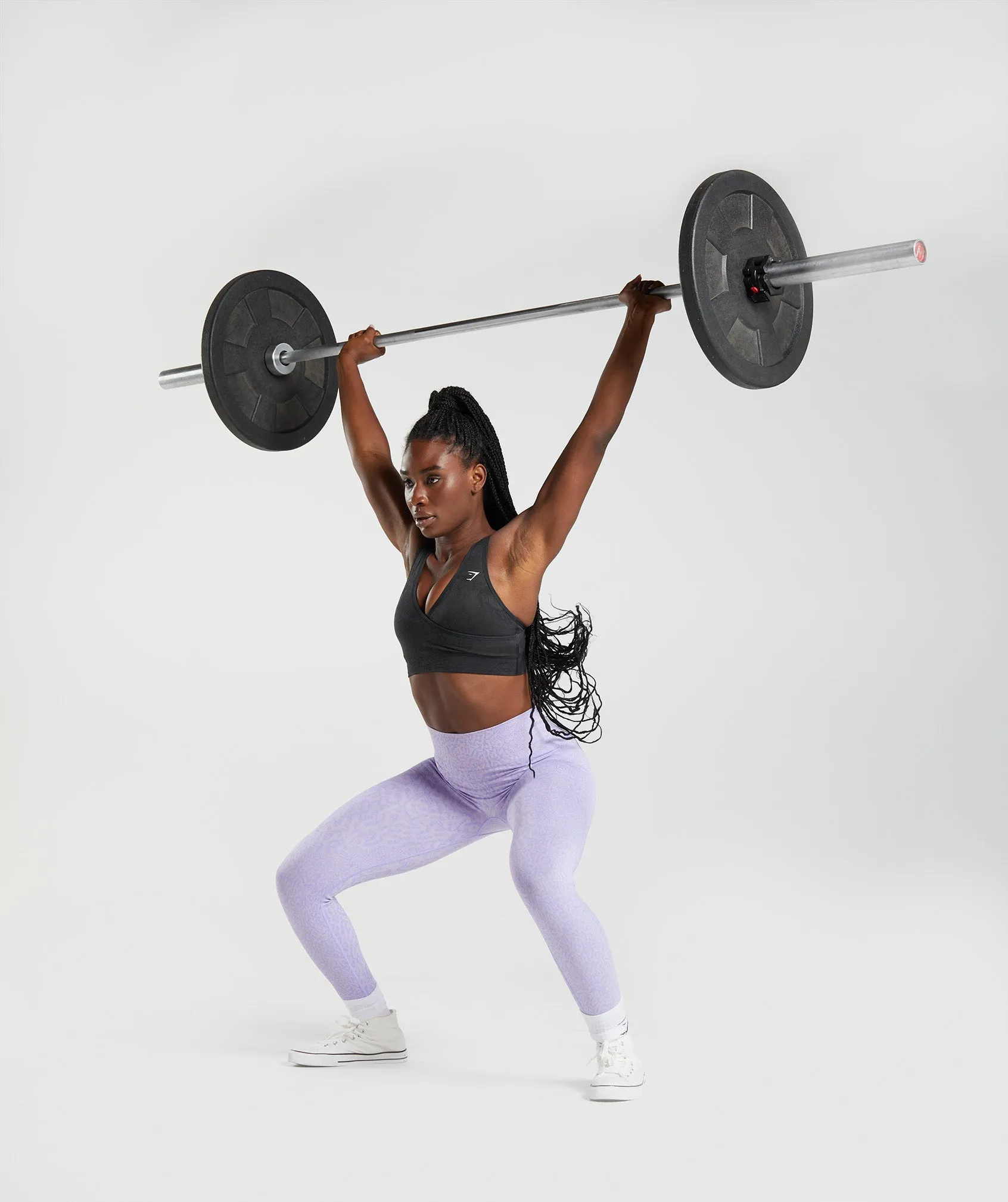 Gymshark Adapt Animal Seamless Leggings - Reef | Soft Lilac sold by Gymshark product image thumbnail 4