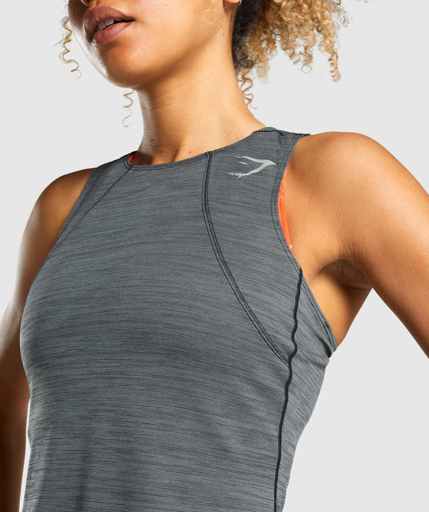 Gymshark Speed Tank - Charcoal Marl sold by Gymshark product image thumbnail 5