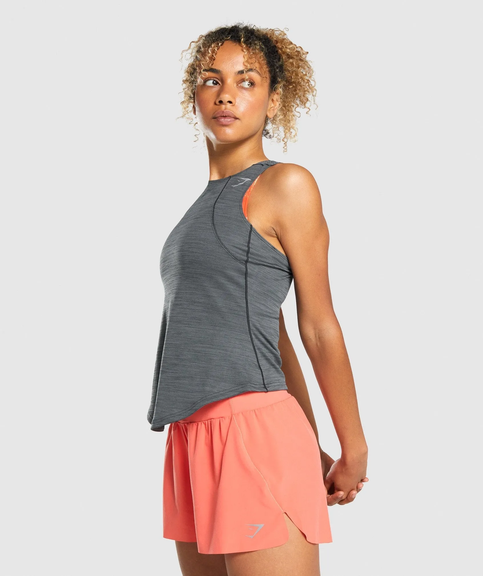 Gymshark Speed Tank - Charcoal Marl sold by Gymshark product image thumbnail 3