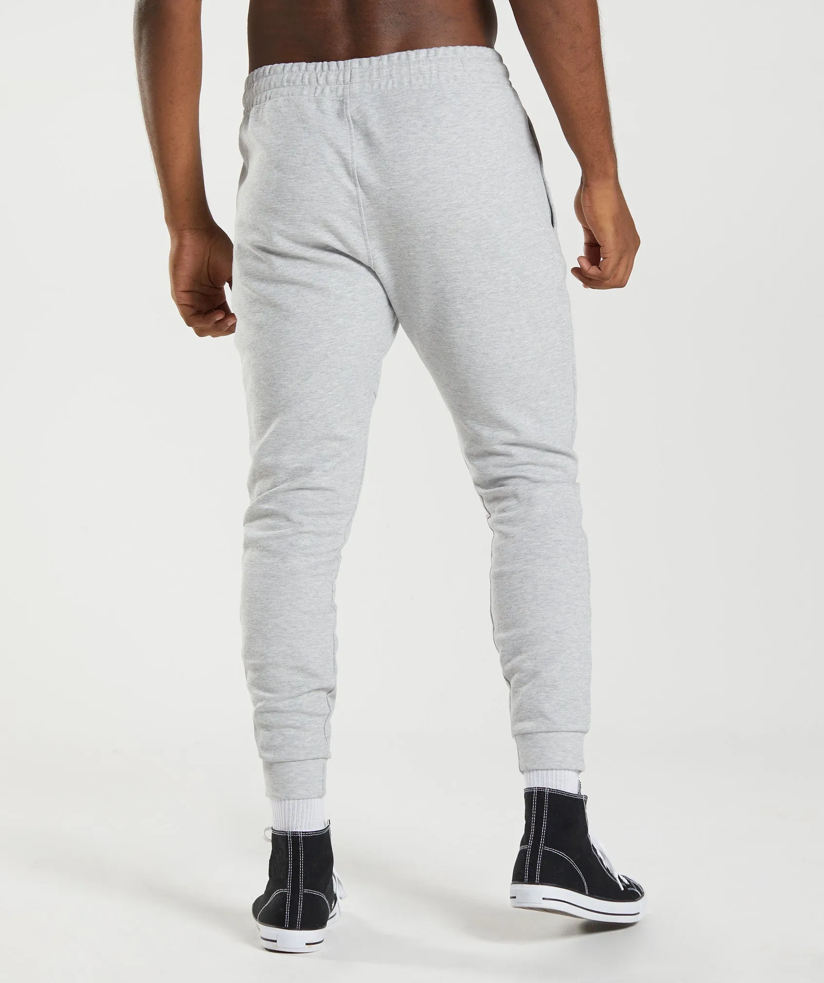 Gymshark React Joggers - Light Grey Core Marl sold by Gymshark product image thumbnail 2