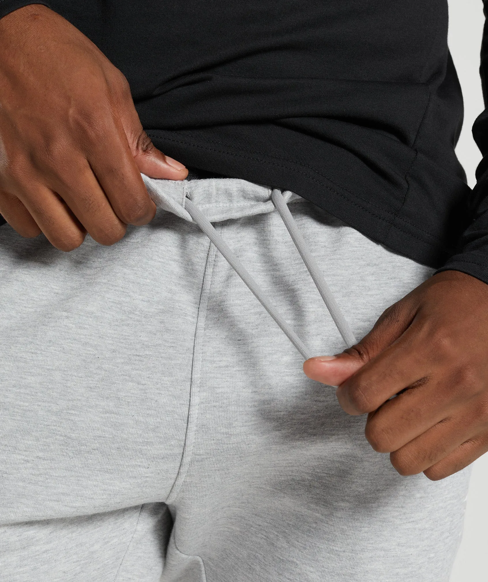 Gymshark React Joggers - Light Grey Core Marl sold by Gymshark product image thumbnail 5