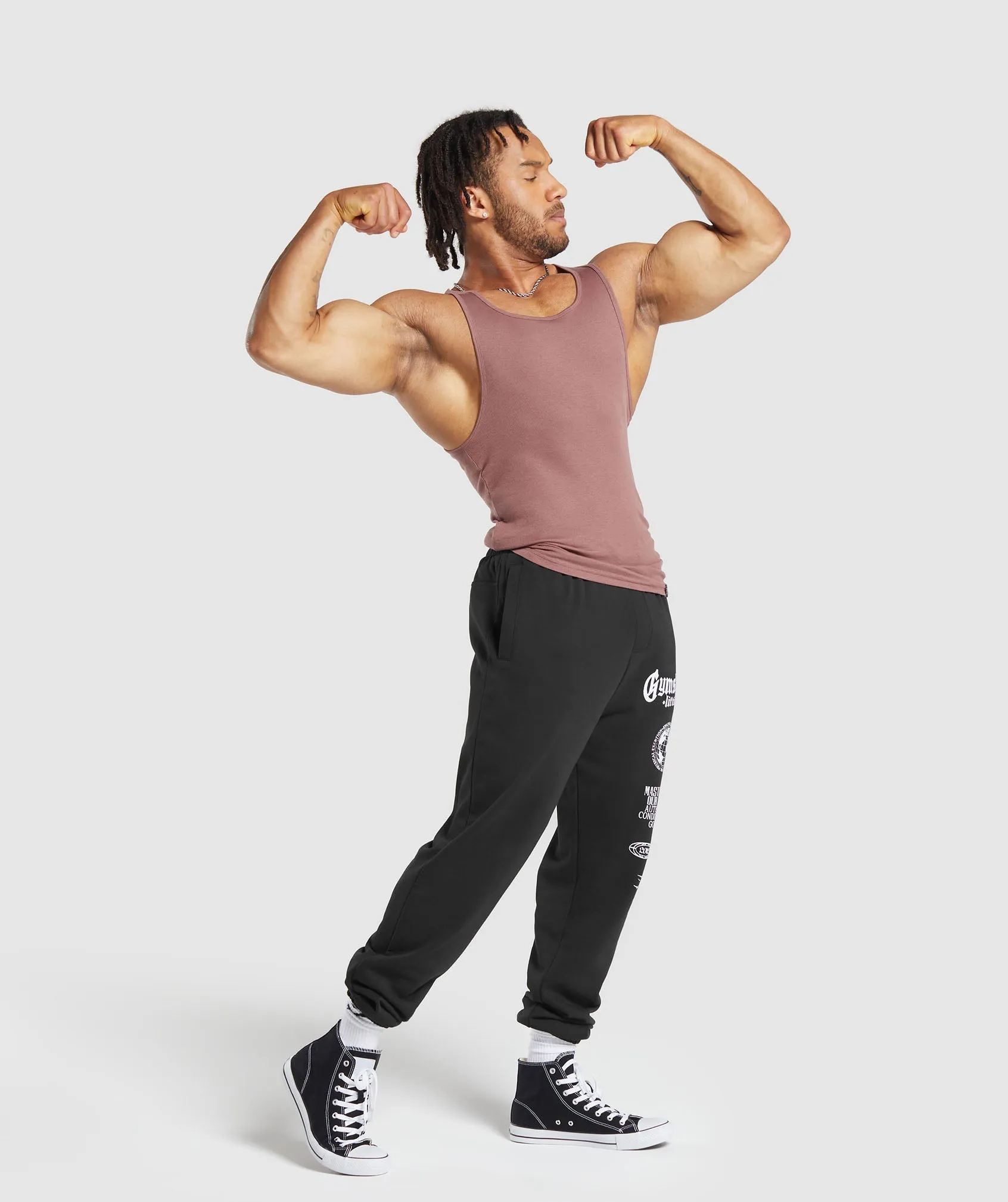 Gymshark Ribbed Tank 1PK - Brick Brown sold by Gymshark product image thumbnail 4