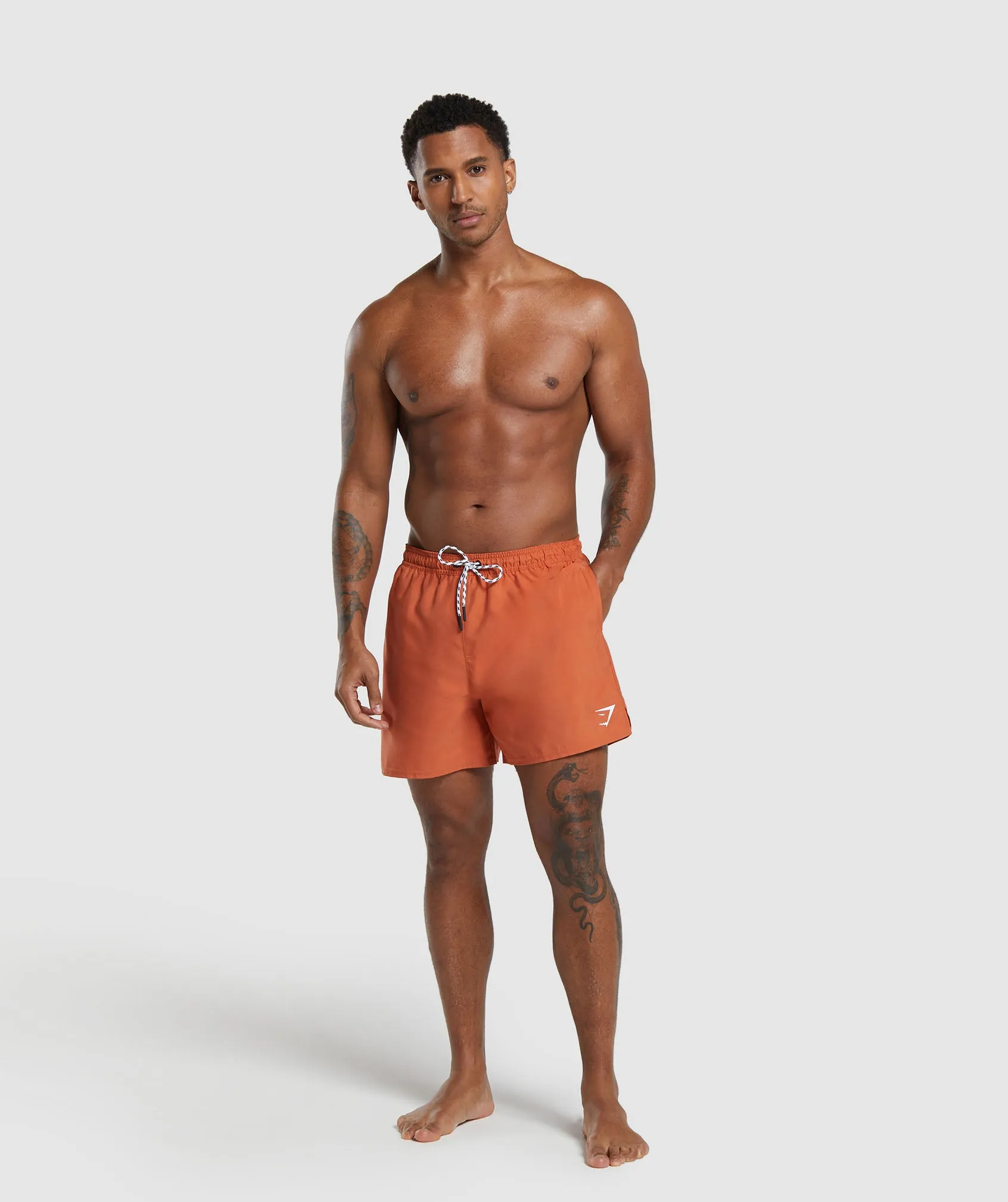 Gymshark 5" Swim Shorts - Muted Orange sold by Gymshark product image thumbnail 4
