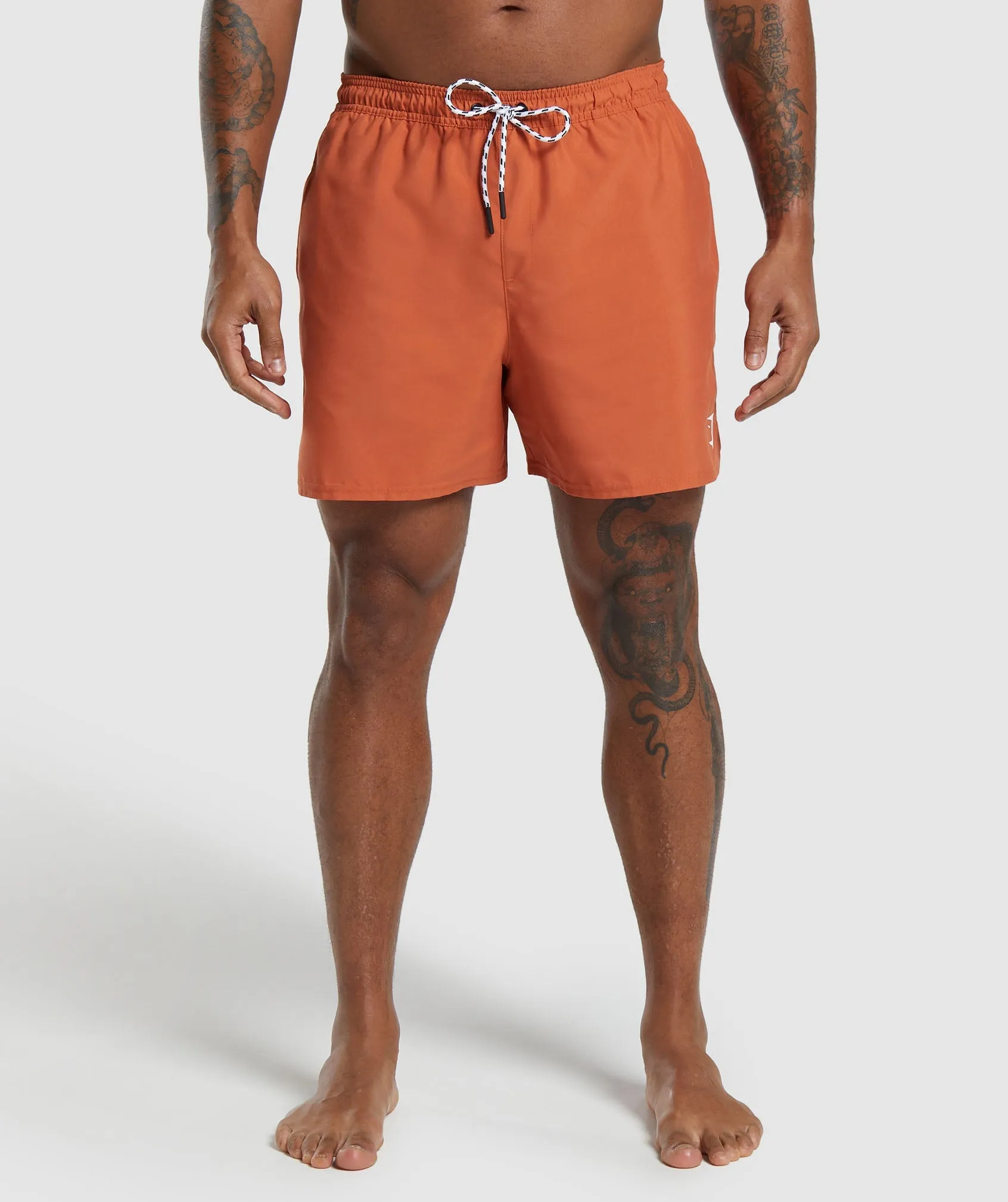 Gymshark 5" Swim Shorts - Muted Orange sold by Gymshark