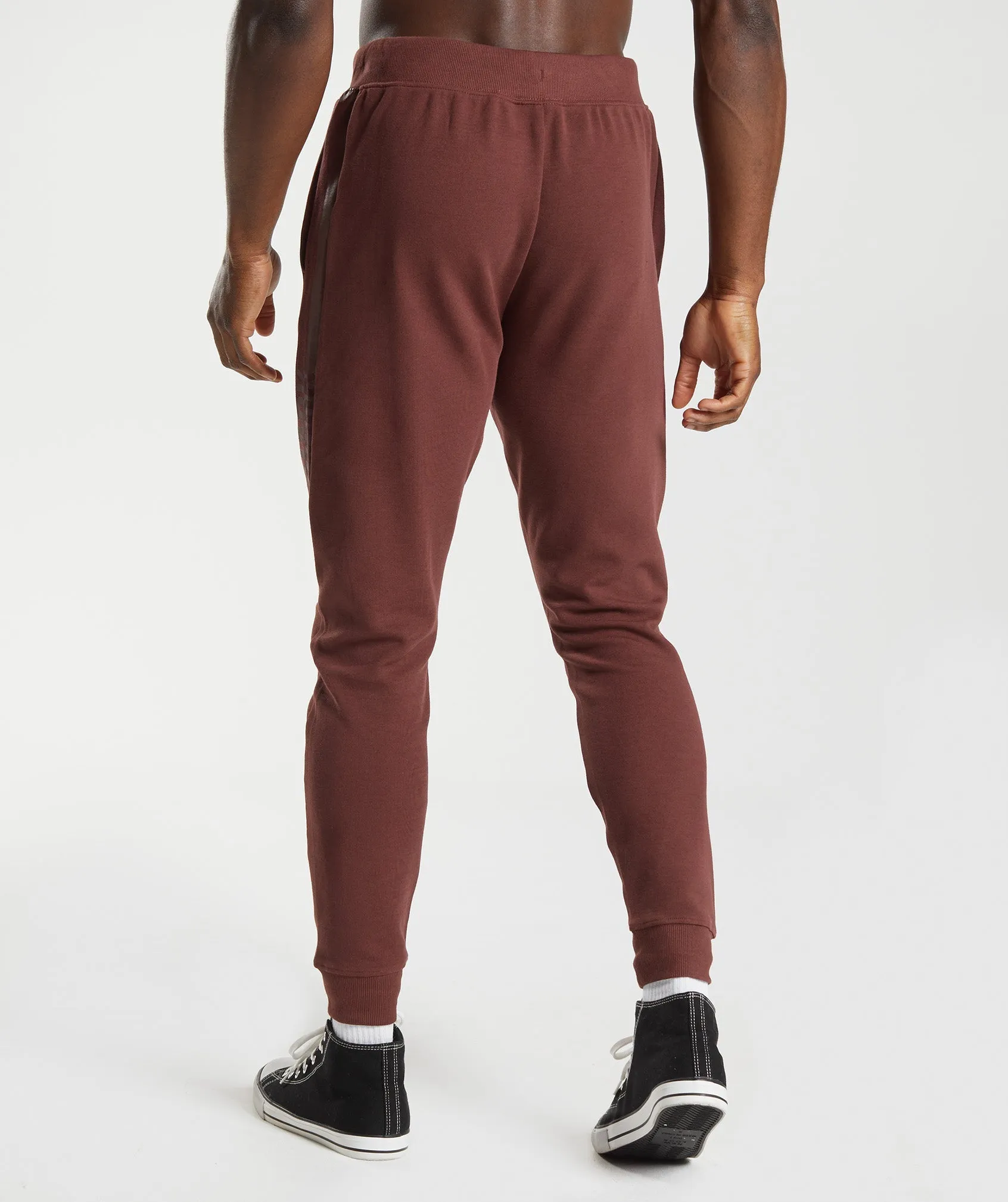 Gymshark Bold React Joggers - Cherry Brown sold by Gymshark product image thumbnail 2