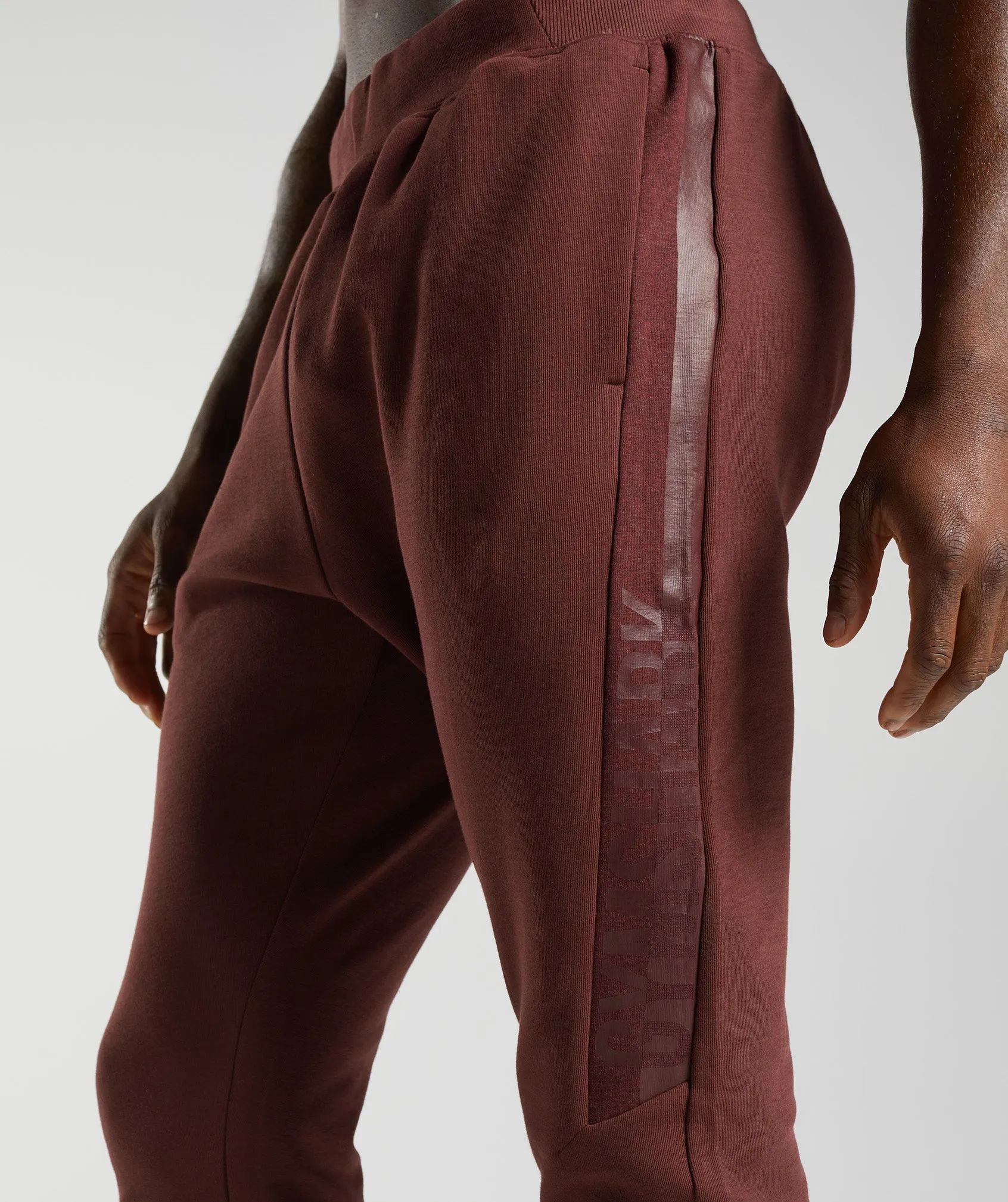 Gymshark Bold React Joggers - Cherry Brown sold by Gymshark product image thumbnail 5
