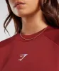 Gymshark Training Oversized Fleece Sweatshirt - Spiced Red sold by Gymshark
