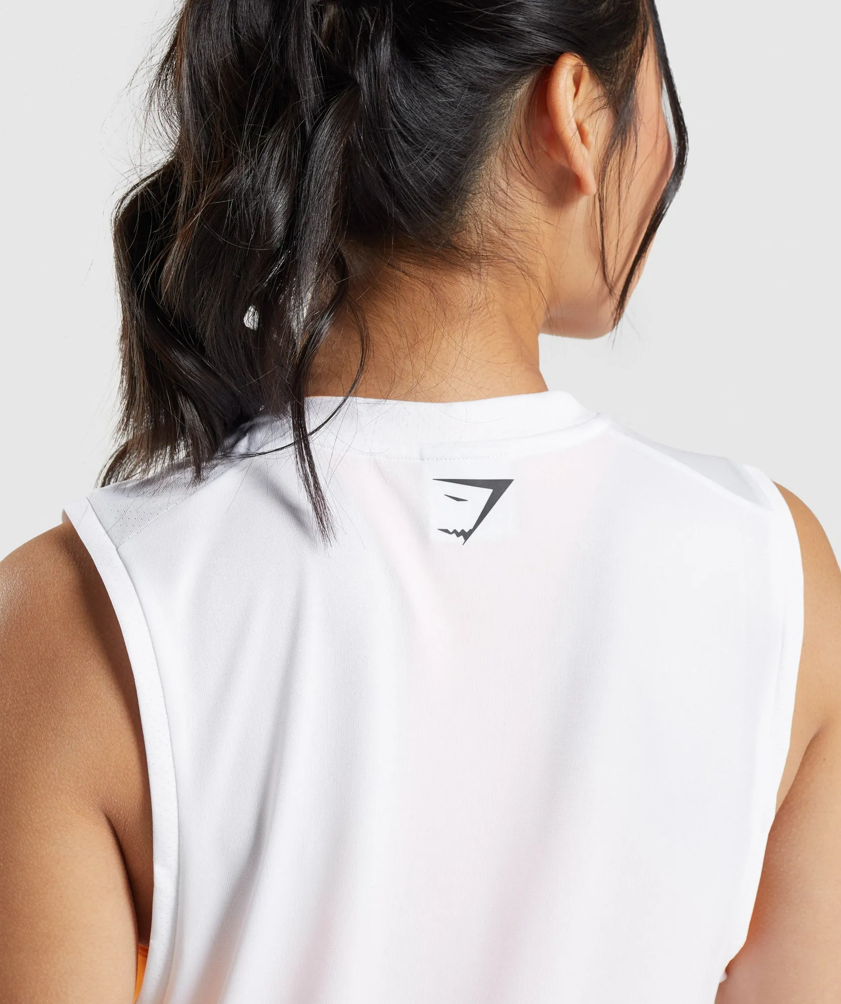 Gymshark Sport Loose Tank - White sold by Gymshark product image thumbnail 5