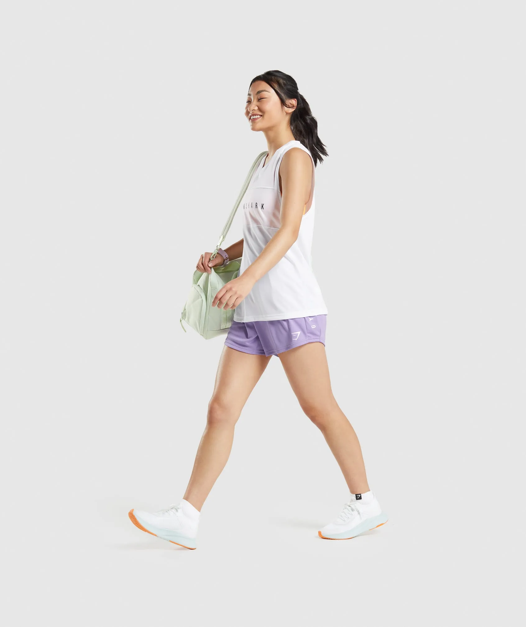 Gymshark Sport Loose Tank - White sold by Gymshark product image thumbnail 4