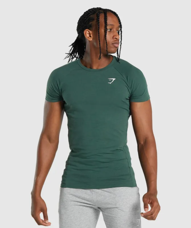 Gymshark Critical 2.0 T-Shirt - Dark Green sold by Gymshark