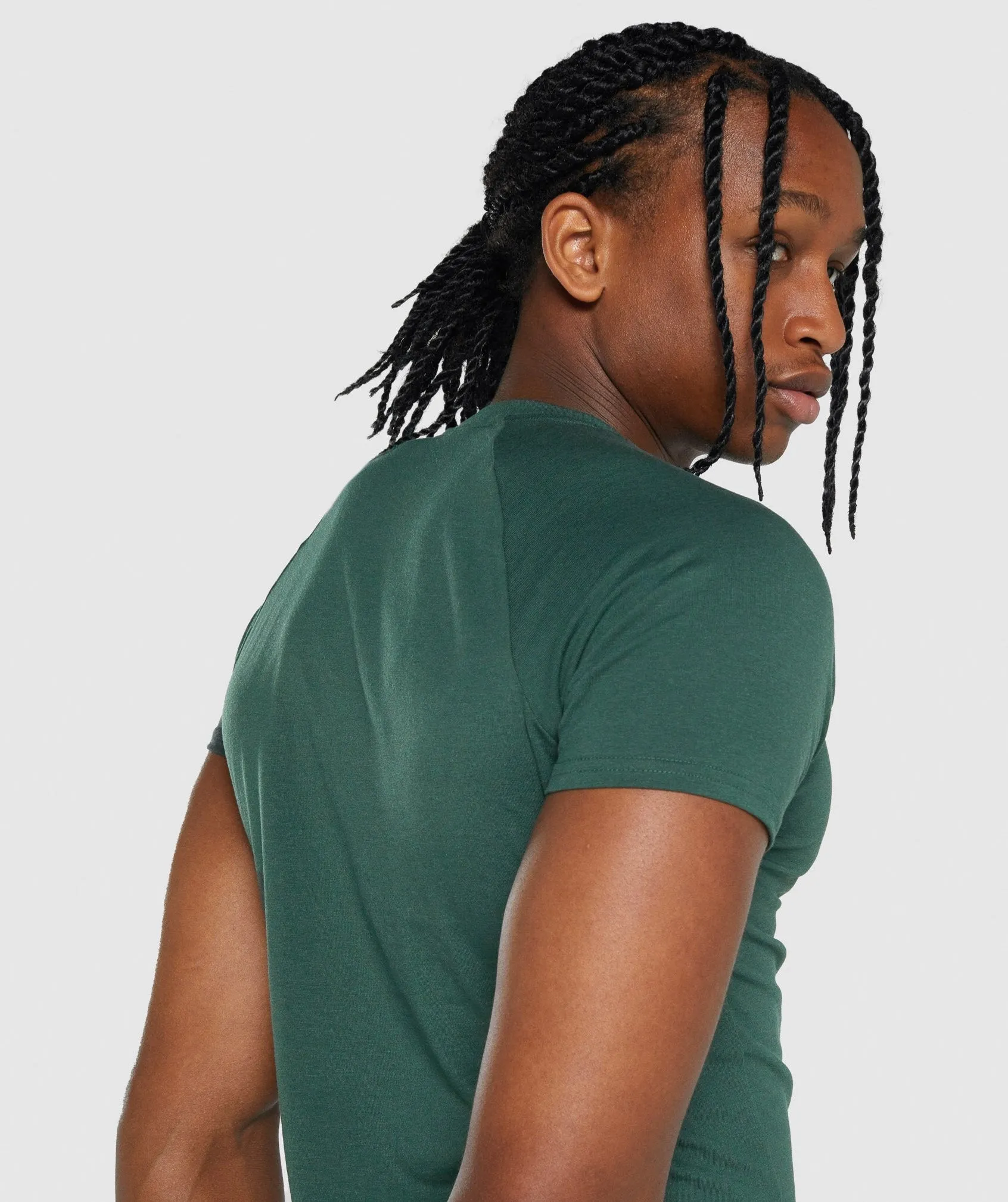 Gymshark Critical 2.0 T-Shirt - Dark Green sold by Gymshark product image thumbnail 5