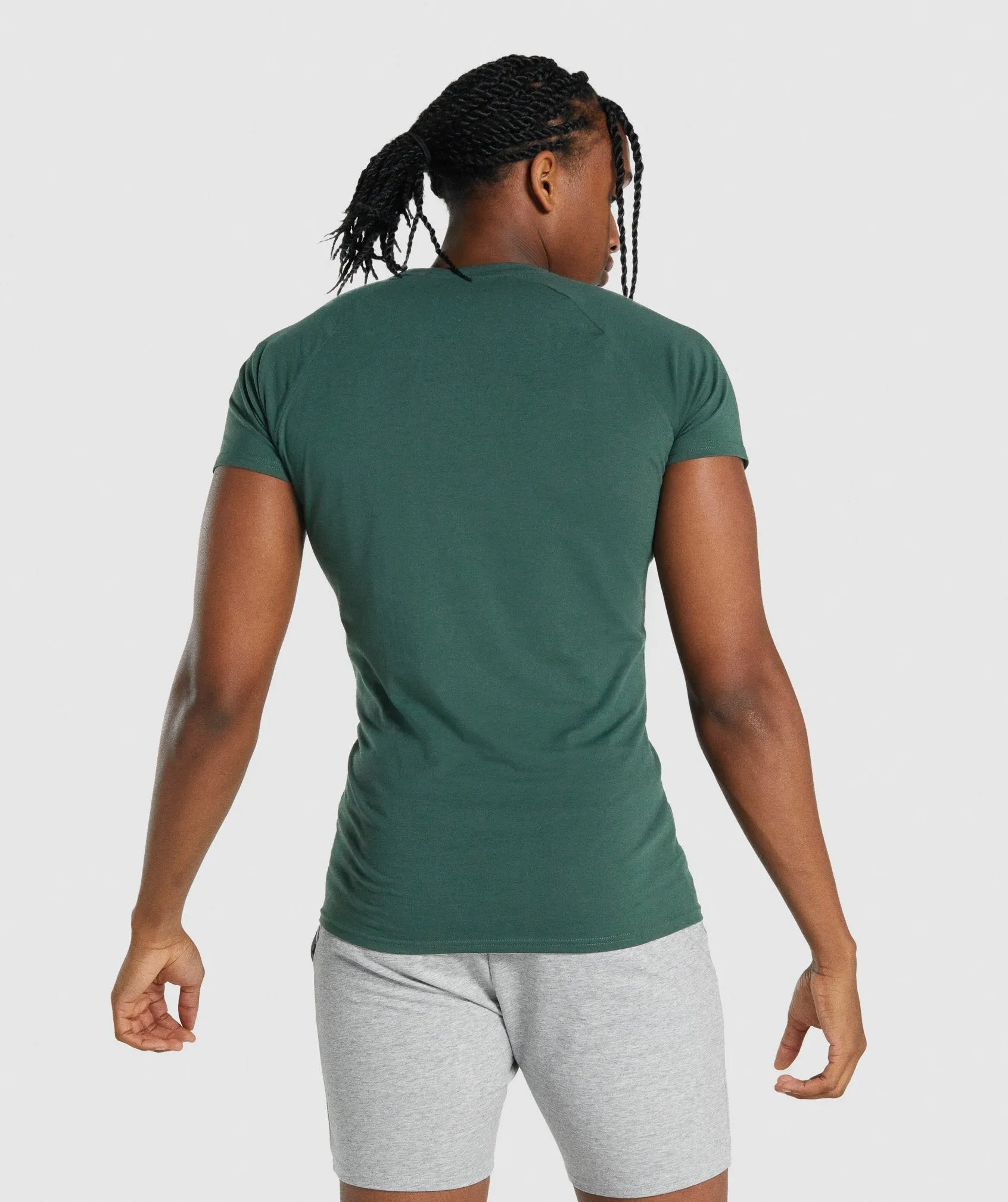 Gymshark Critical 2.0 T-Shirt - Dark Green sold by Gymshark product image thumbnail 2