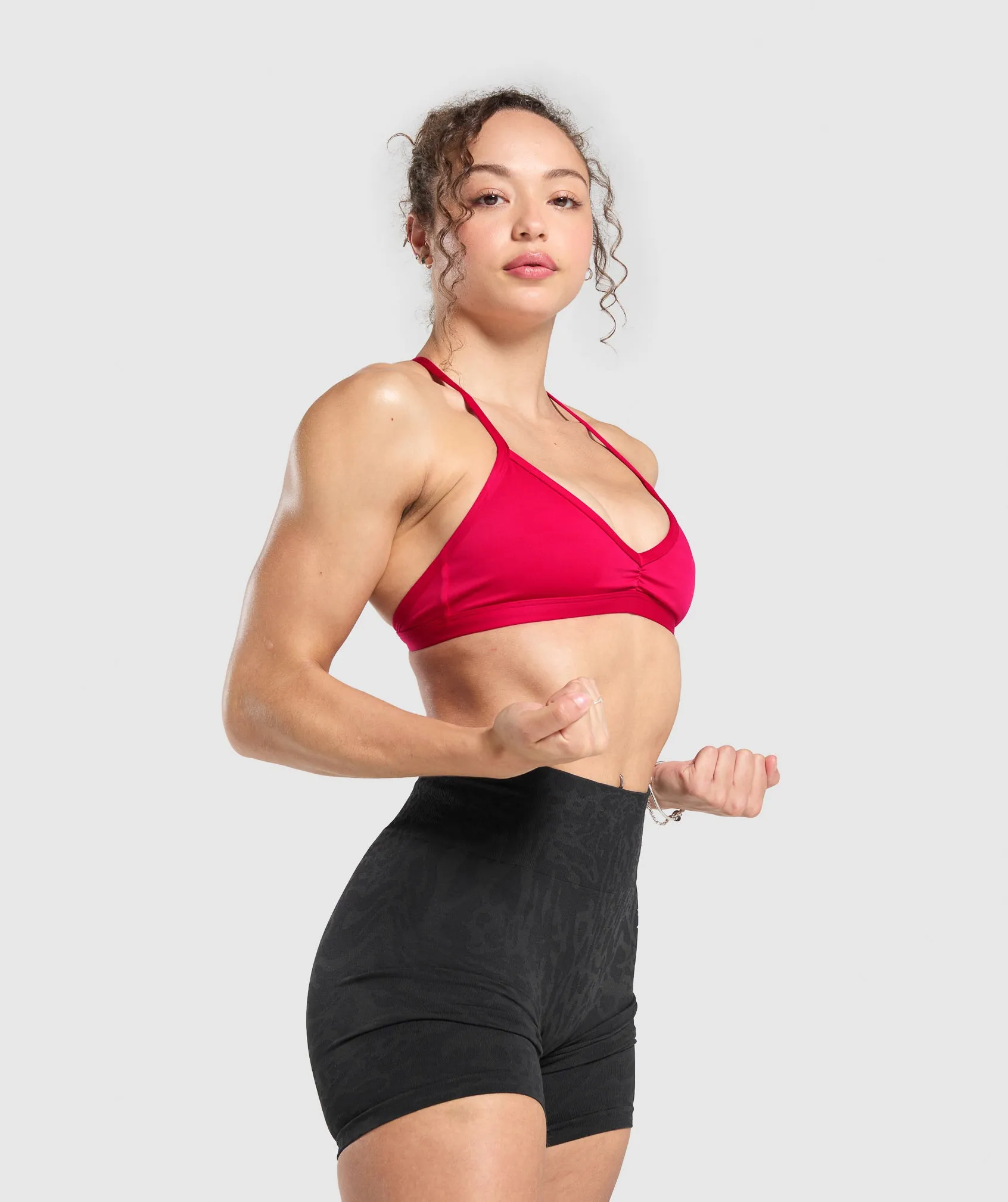 Gymshark Minimal Sports Bra - Build Pink sold by Gymshark product image thumbnail 3