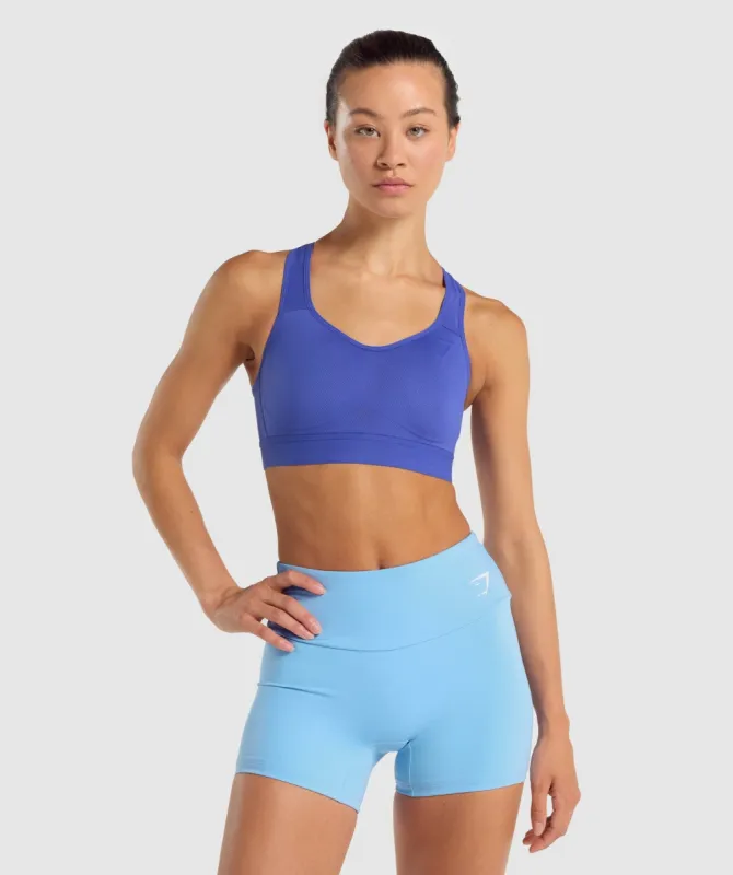 Gymshark Lightweight High Support Sports Bra - Dark Blue made by Gymshark