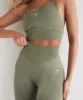 Gymshark Sweat Seamless Leggings - Dusty Olive sold by Gymshark