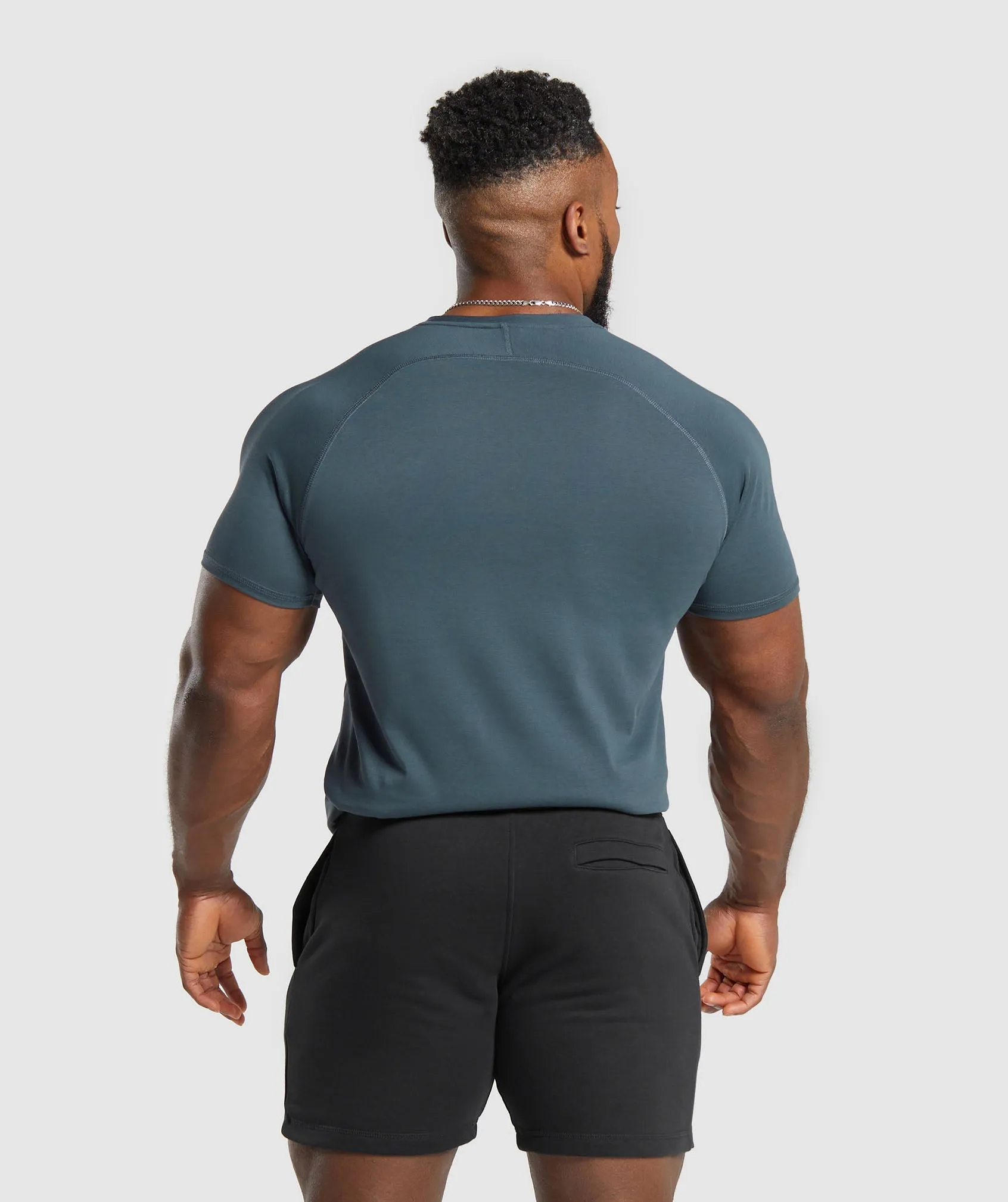 Gymshark Impact T-Shirt - Titanium Blue sold by Gymshark product image thumbnail 2