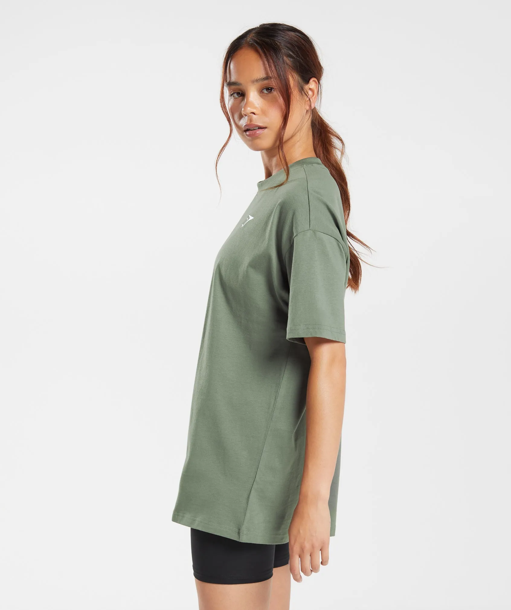 Gymshark Training Oversized T-Shirt - Dusk Green sold by Gymshark product image thumbnail 3