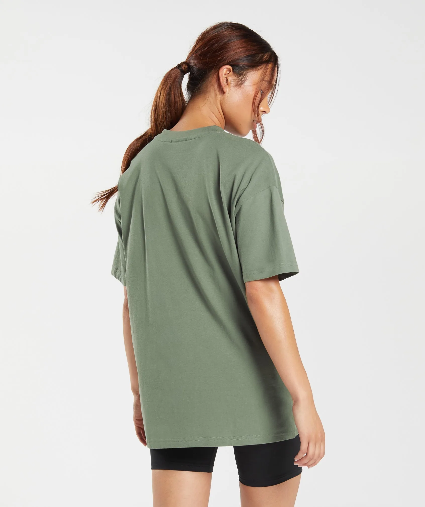 Gymshark Training Oversized T-Shirt - Dusk Green sold by Gymshark product image thumbnail 2