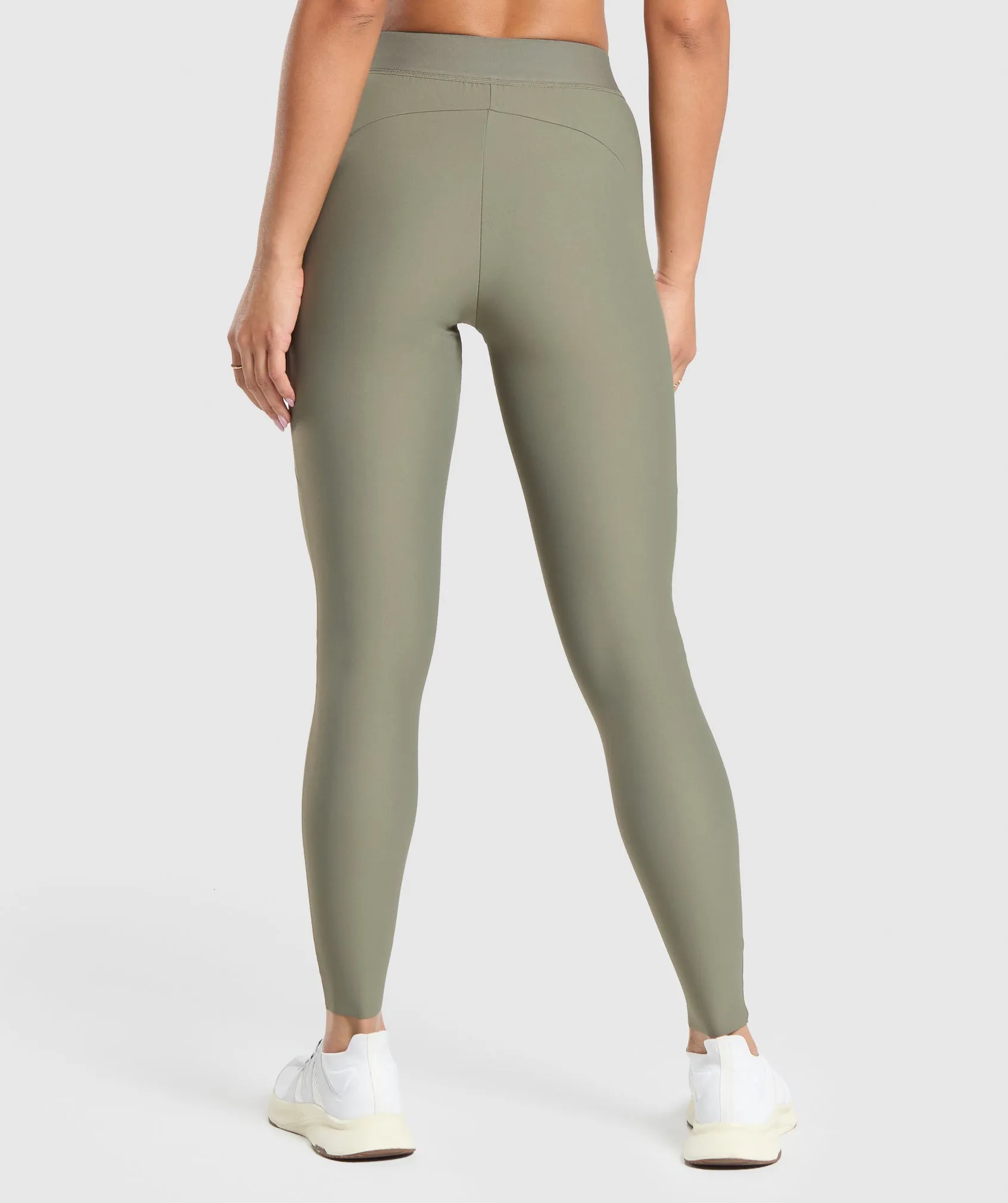 Gymshark Raw Cut Legging - Base Green sold by Gymshark product image thumbnail 3