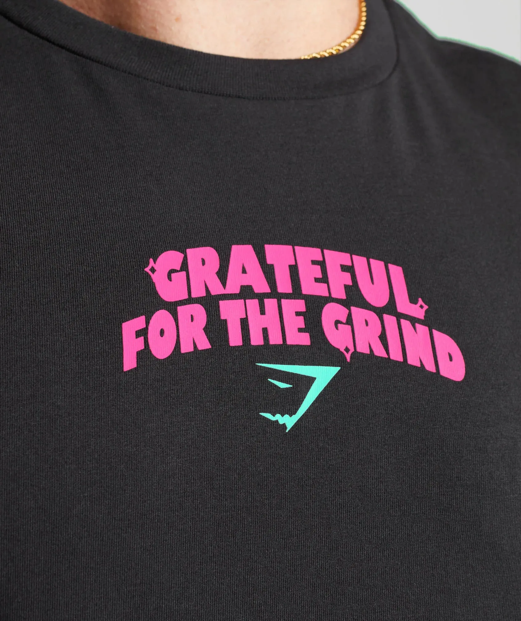 Gymshark Noah Ohlsen Oversized Sun T-Shirt - Black sold by Gymshark product image thumbnail 5