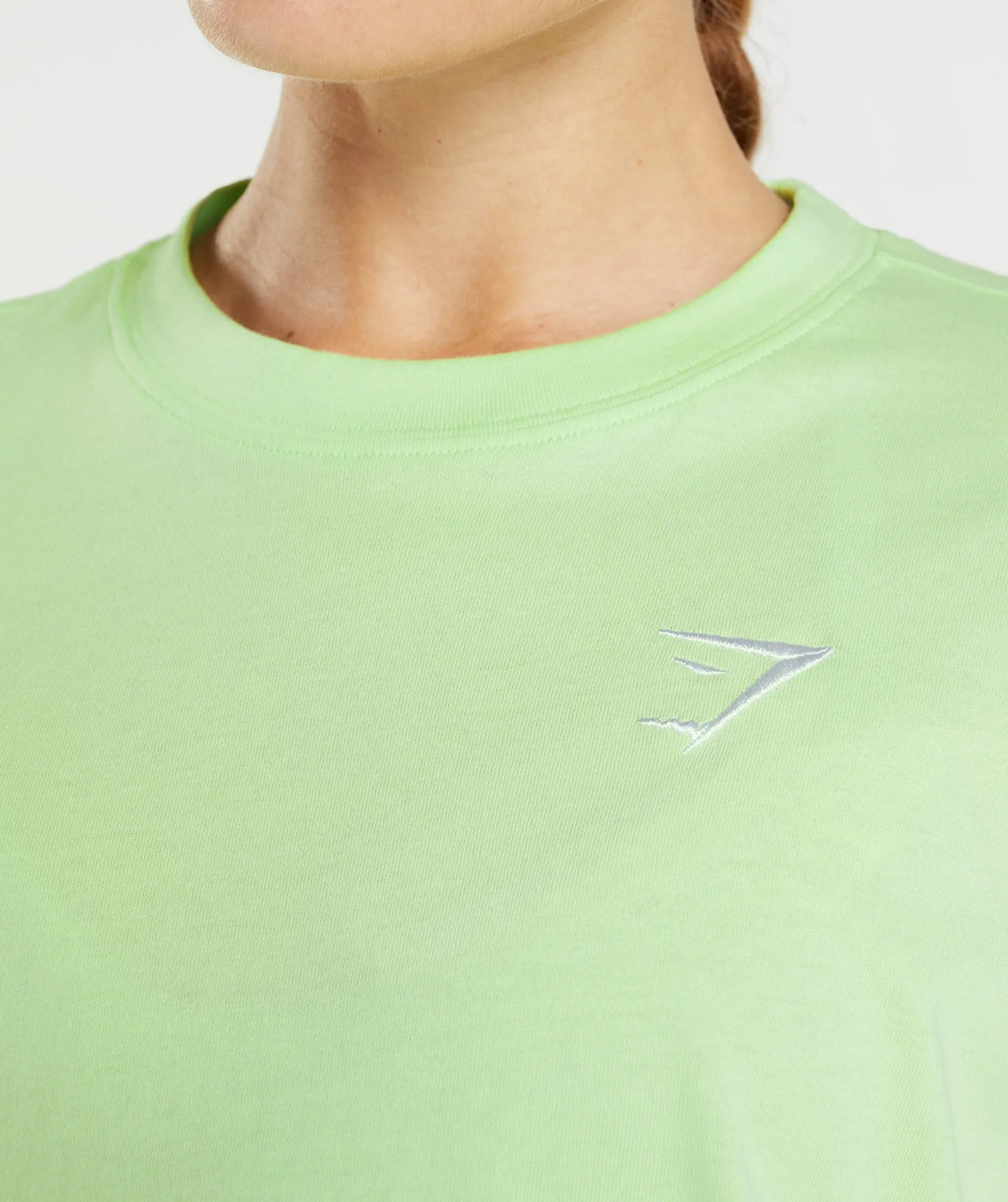 Gymshark Training Oversized T-shirt - Kiwi Green sold by Gymshark product image thumbnail 3