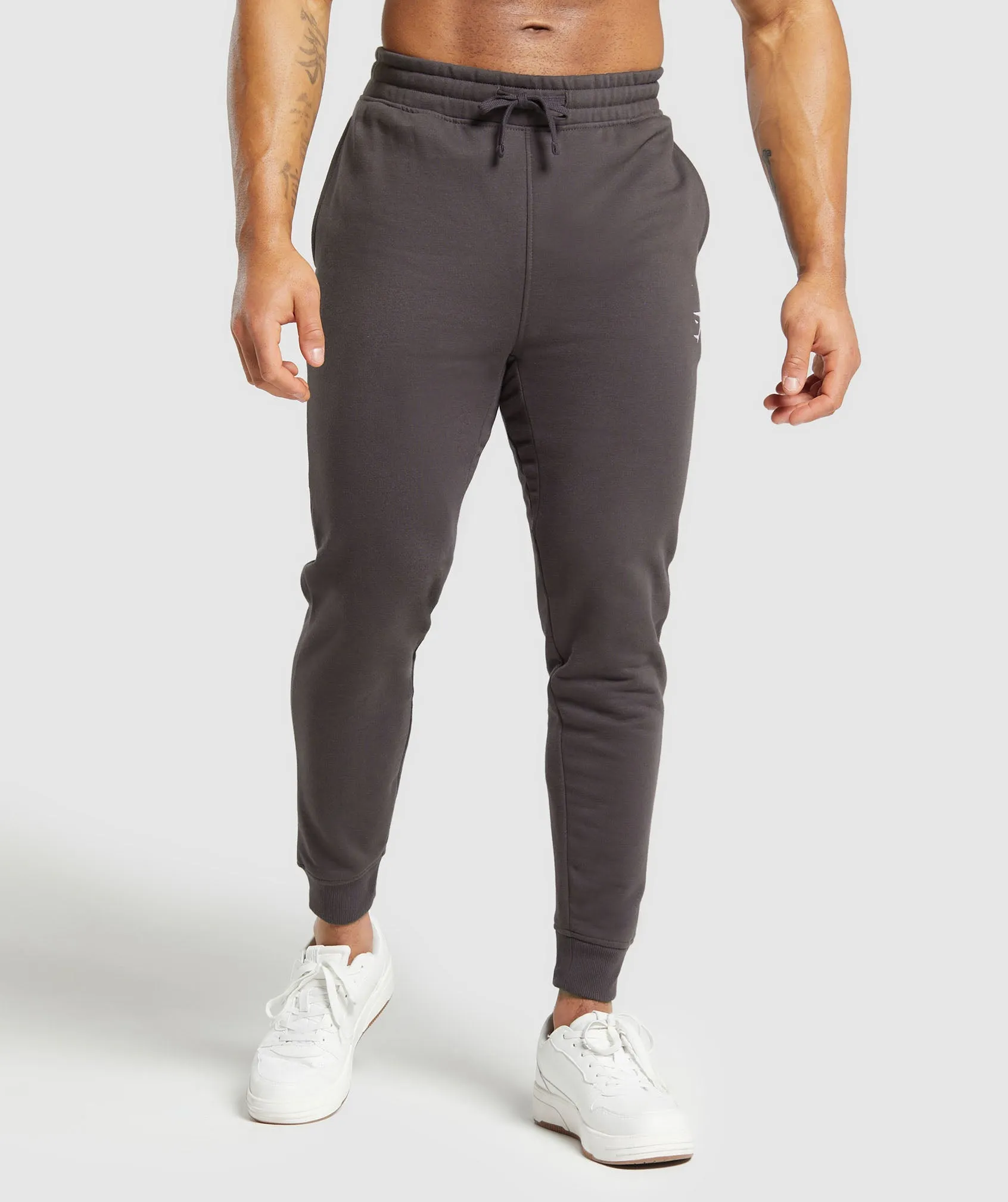 Gymshark Crest Joggers - Greyed Purple sold by Gymshark