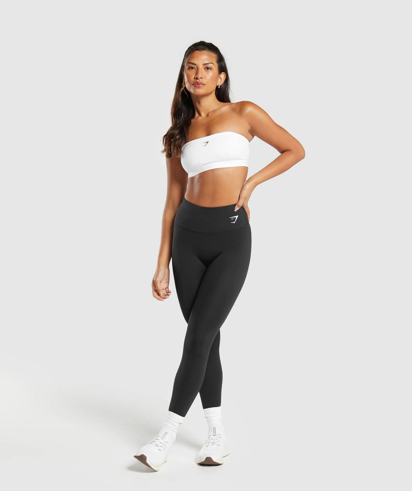 Gymshark Multi Way Strap Bandeau Bra - White sold by Gymshark product image thumbnail 5