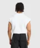 Property Of Cut Off Tank - White sold by Gymshark