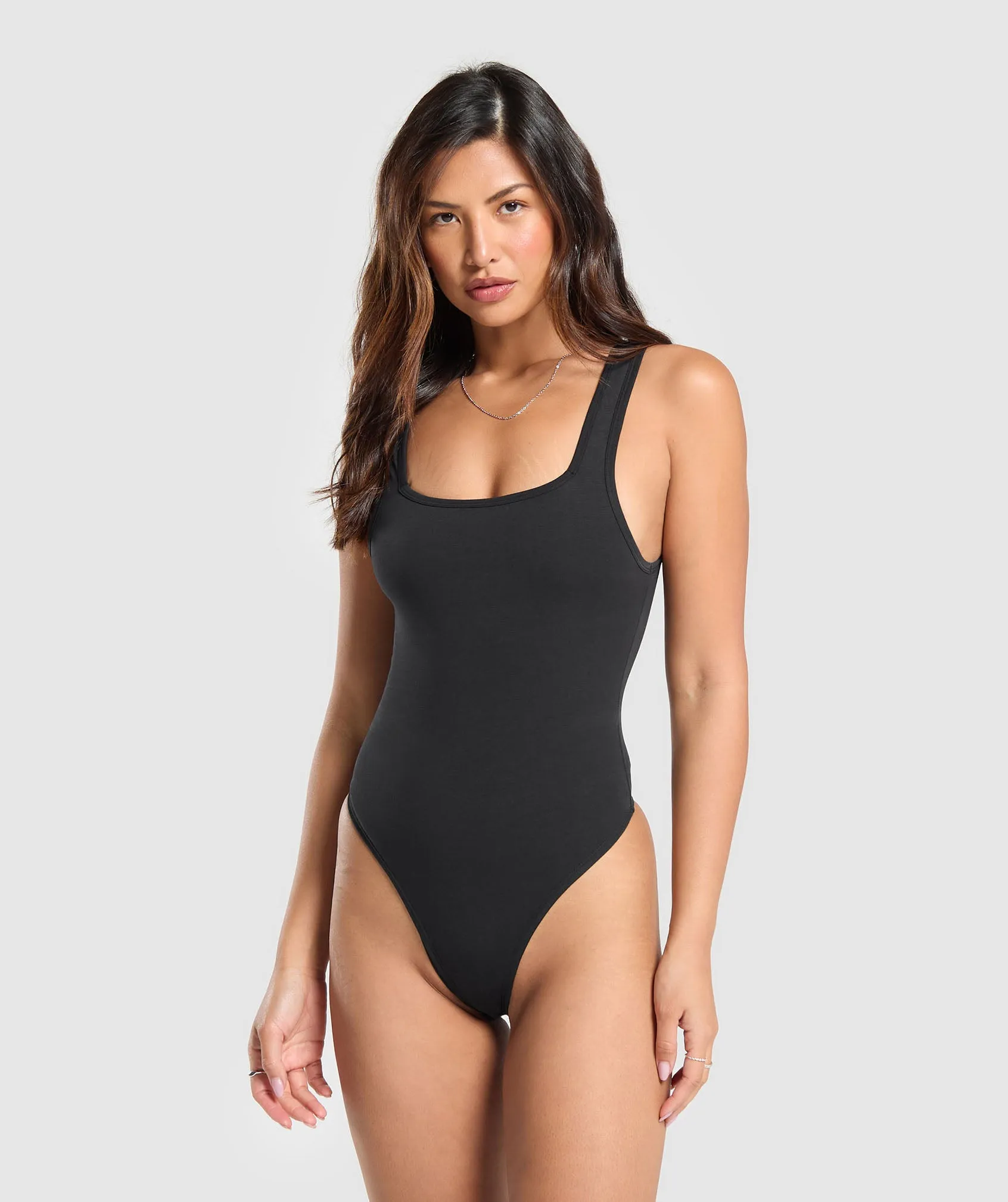 Gymshark Cotton Bodysuit - Black sold by Gymshark