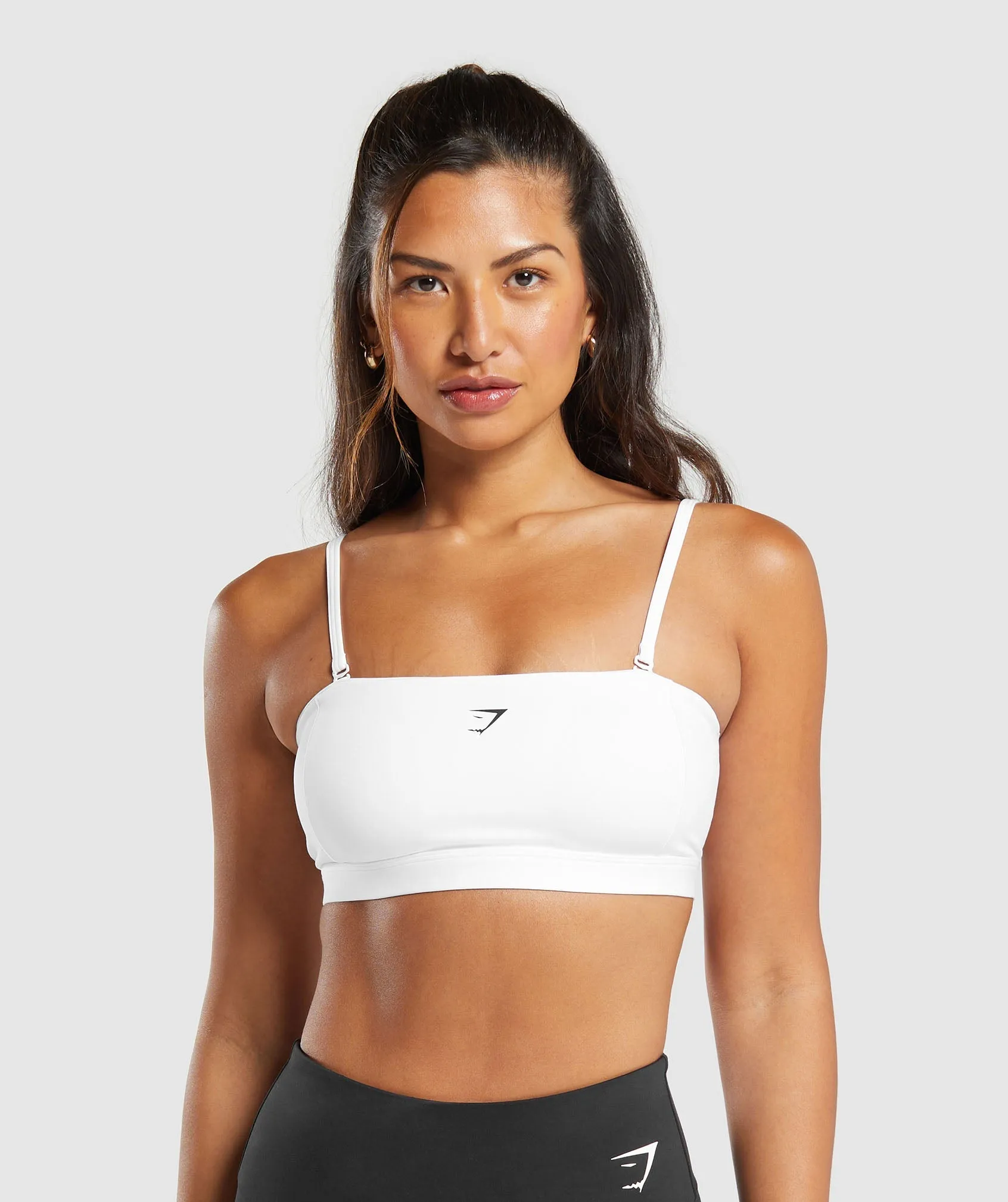 Gymshark Multi Way Strap Bandeau Bra - White sold by Gymshark product image thumbnail 2