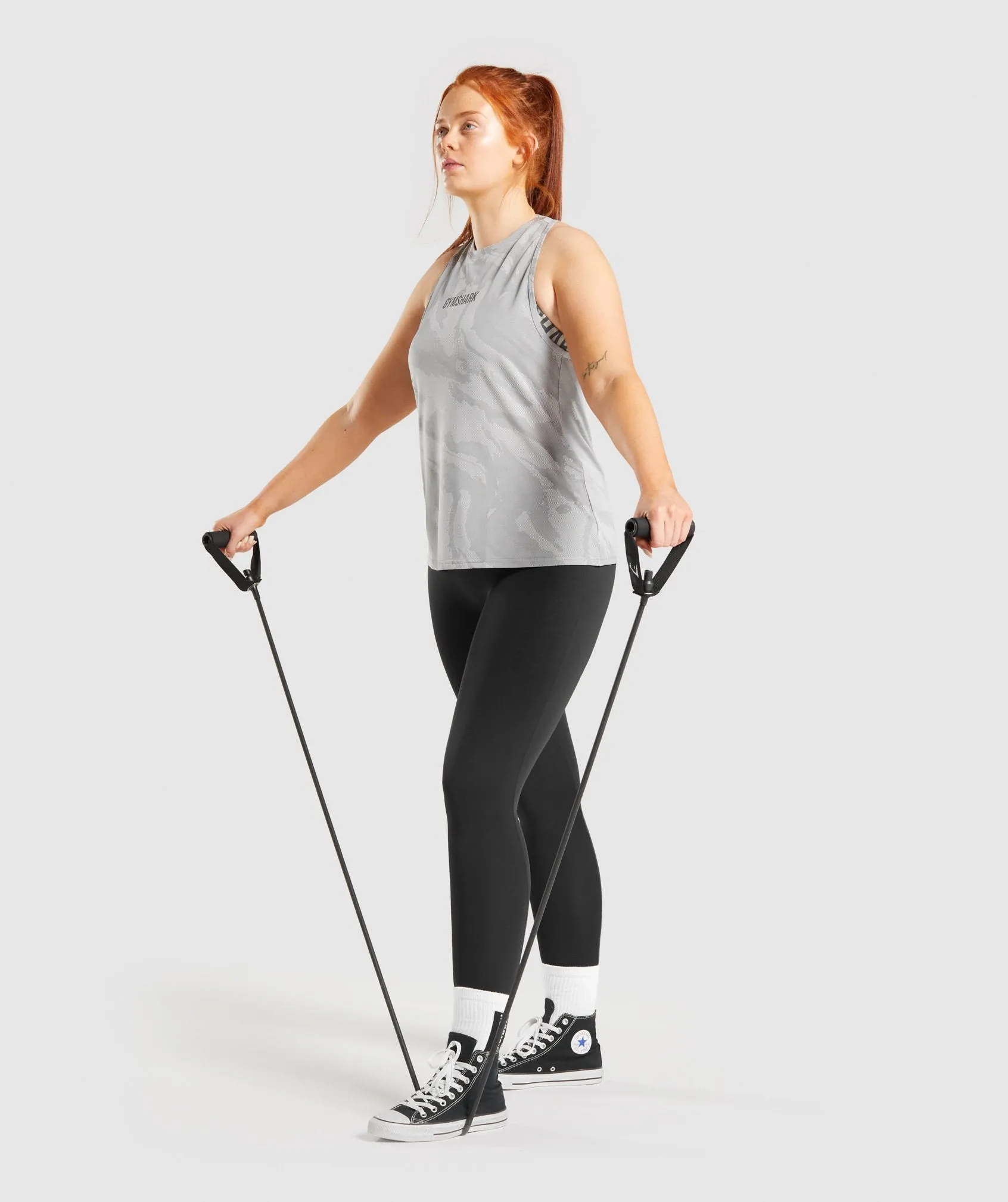 GS Power Tank - Smokey Grey Print sold by Gymshark product image thumbnail 4