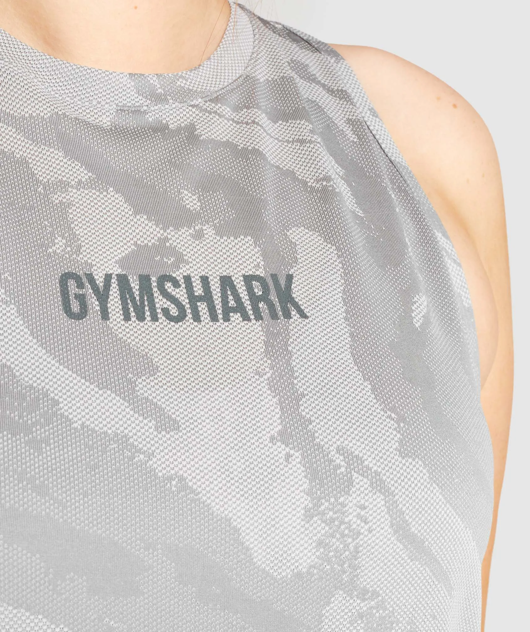 GS Power Tank - Smokey Grey Print sold by Gymshark product image thumbnail 5