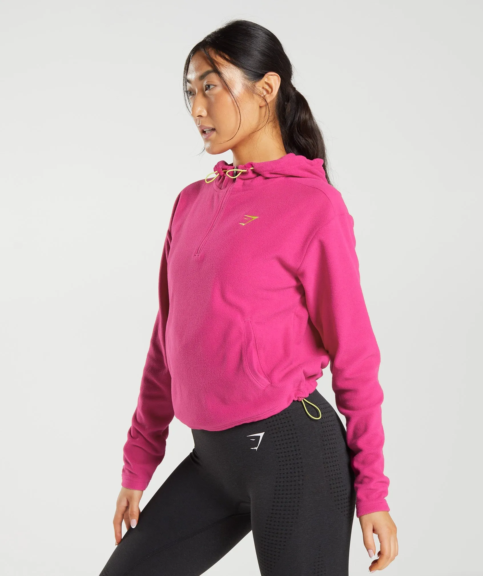 Gymshark Training Fleece 1/4 Zip - Magenta Pink sold by Gymshark product image thumbnail 2