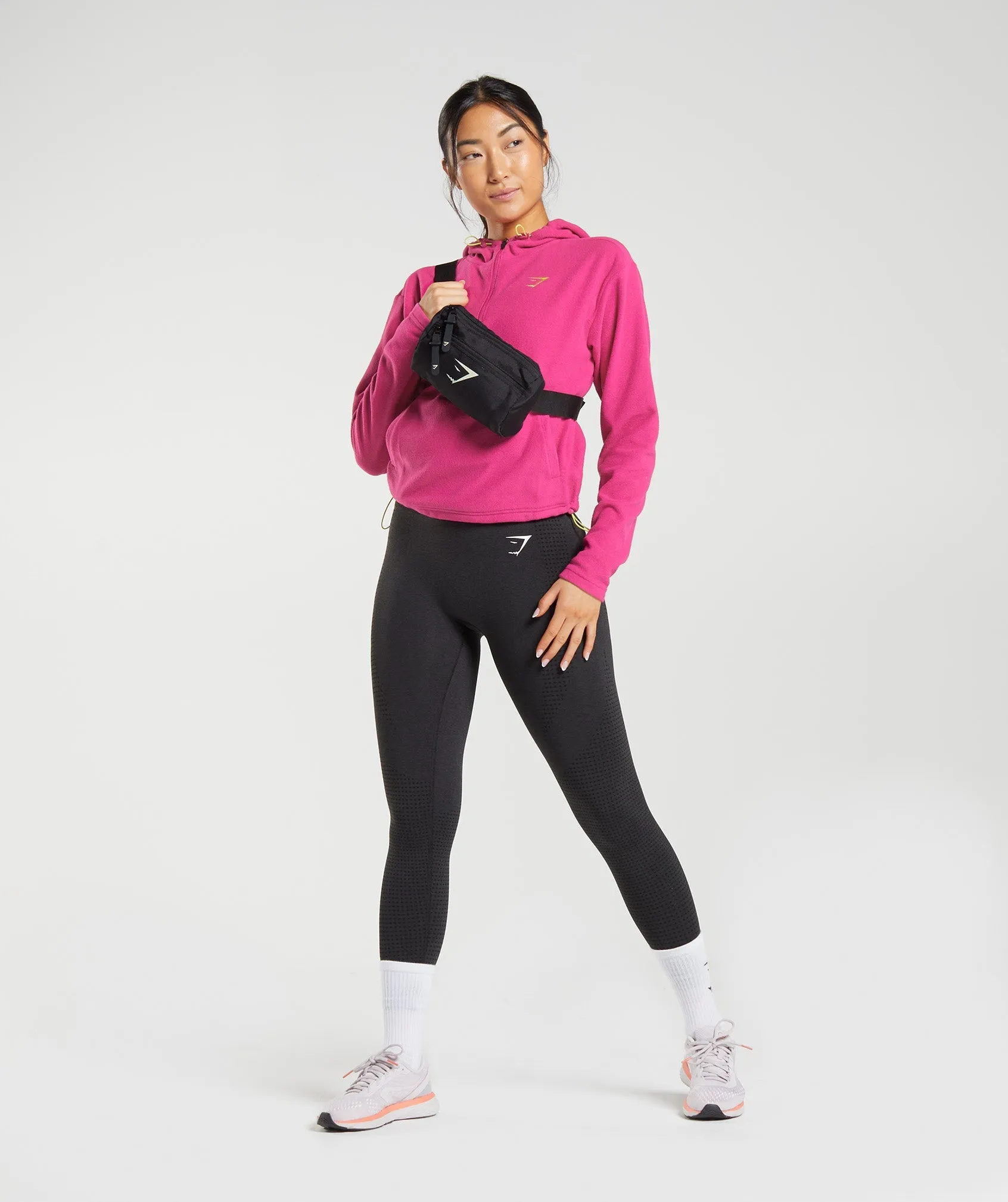 Gymshark Training Fleece 1/4 Zip - Magenta Pink sold by Gymshark product image thumbnail 4