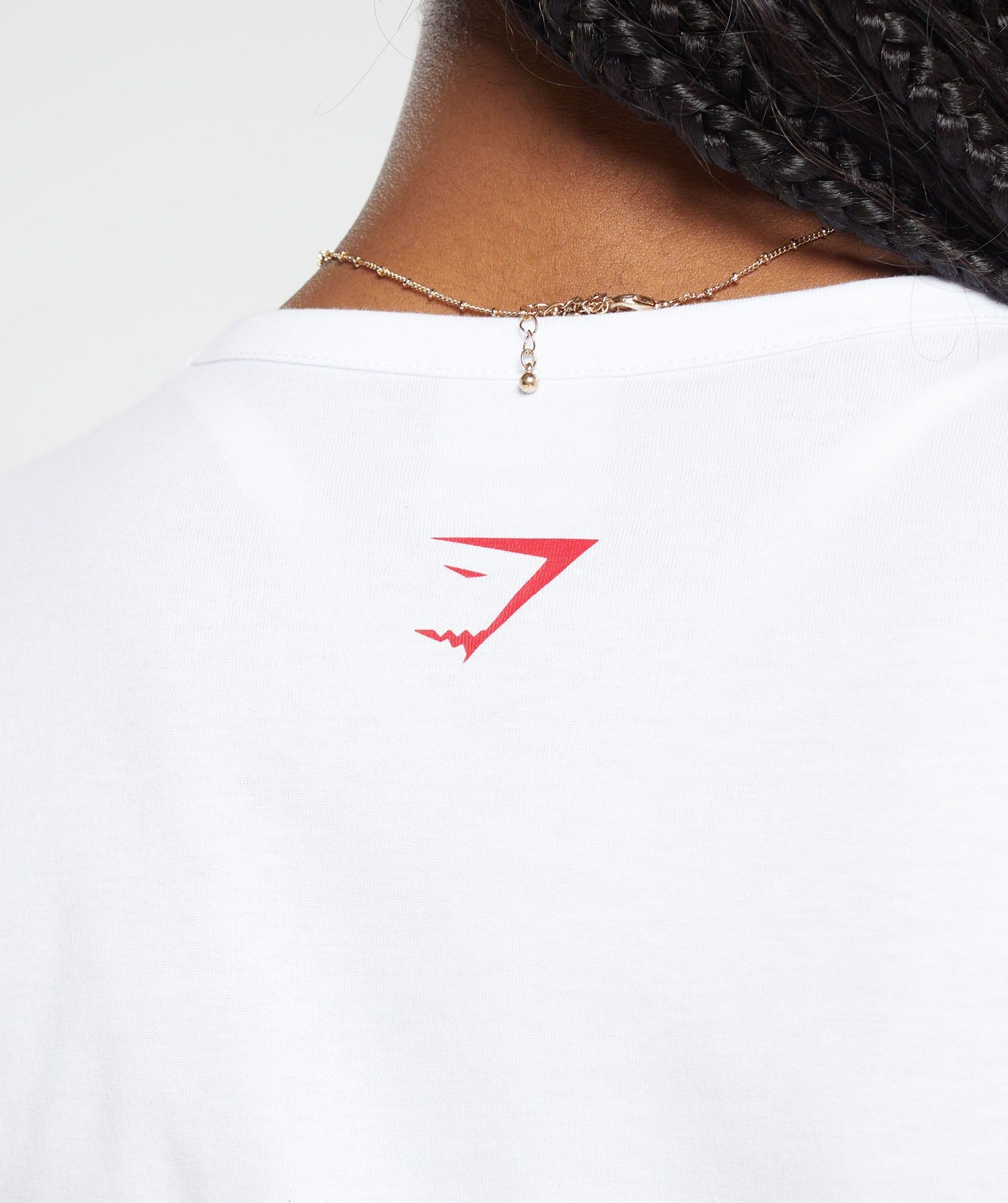 Gymshark I Heart Gym Baby T-Shirt - White sold by Gymshark product image thumbnail 5