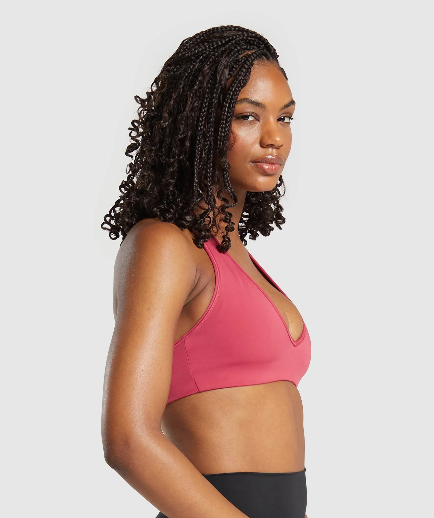 Gymshark Halterneck Sports Bra - Vintage Pink sold by Gymshark product image thumbnail 3