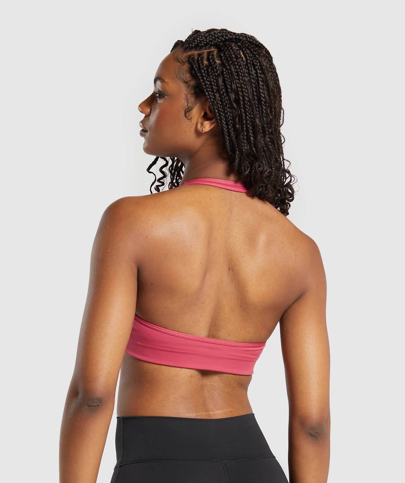 Gymshark Halterneck Sports Bra - Vintage Pink sold by Gymshark product image thumbnail 2