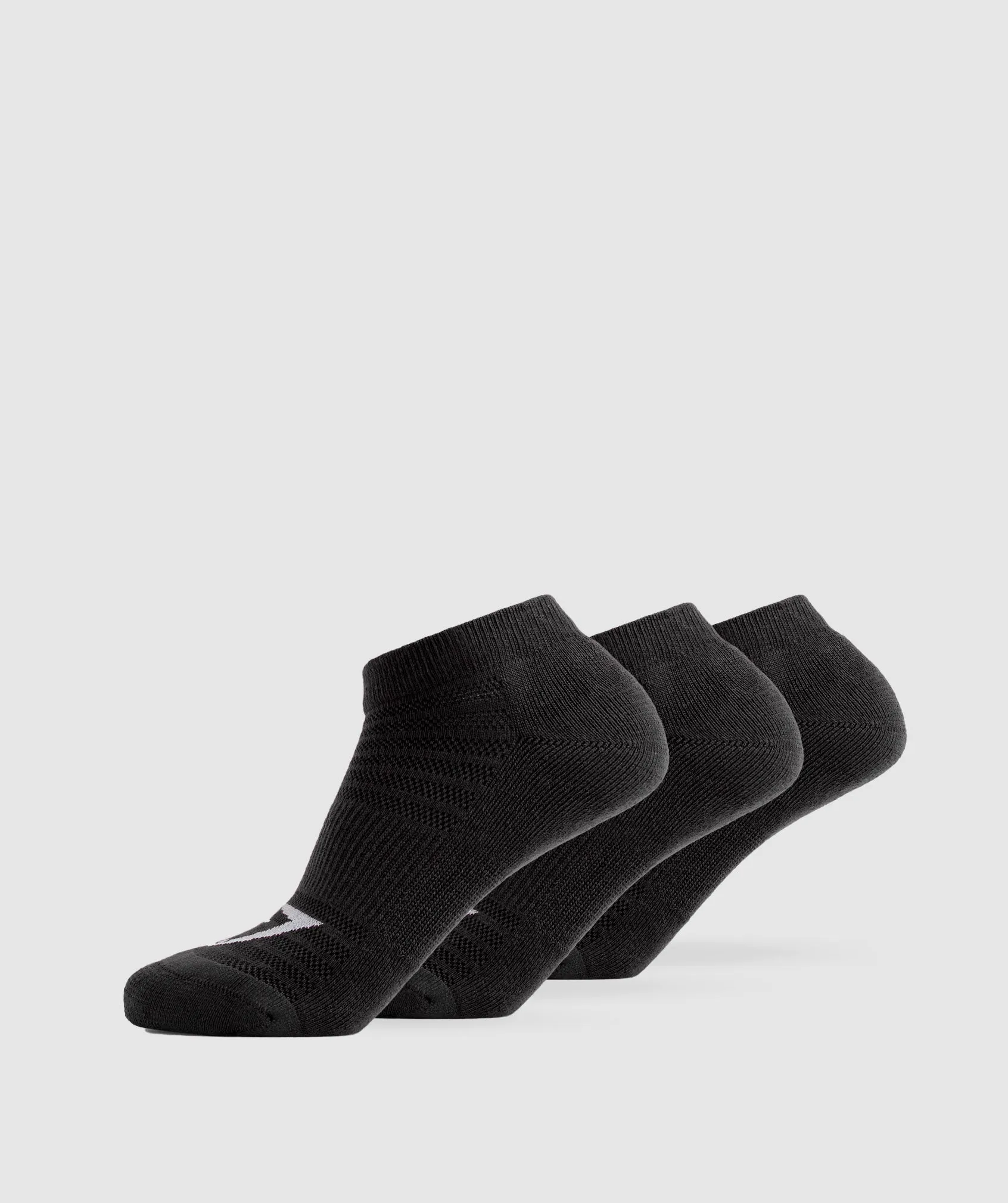 Gymshark Ankle Socks 3pk - Black sold by Gymshark