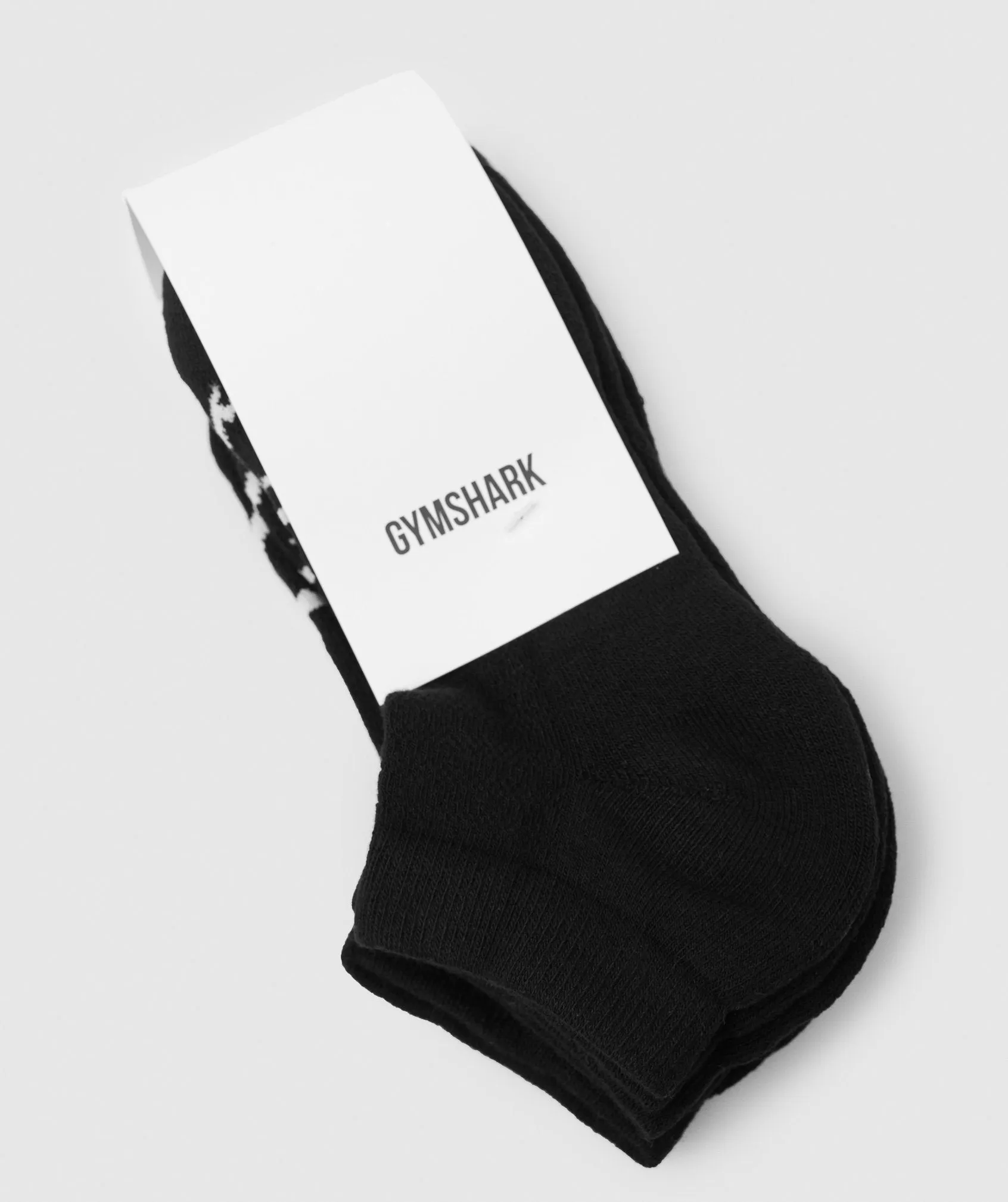 Gymshark Ankle Socks 3pk - Black sold by Gymshark product image thumbnail 3