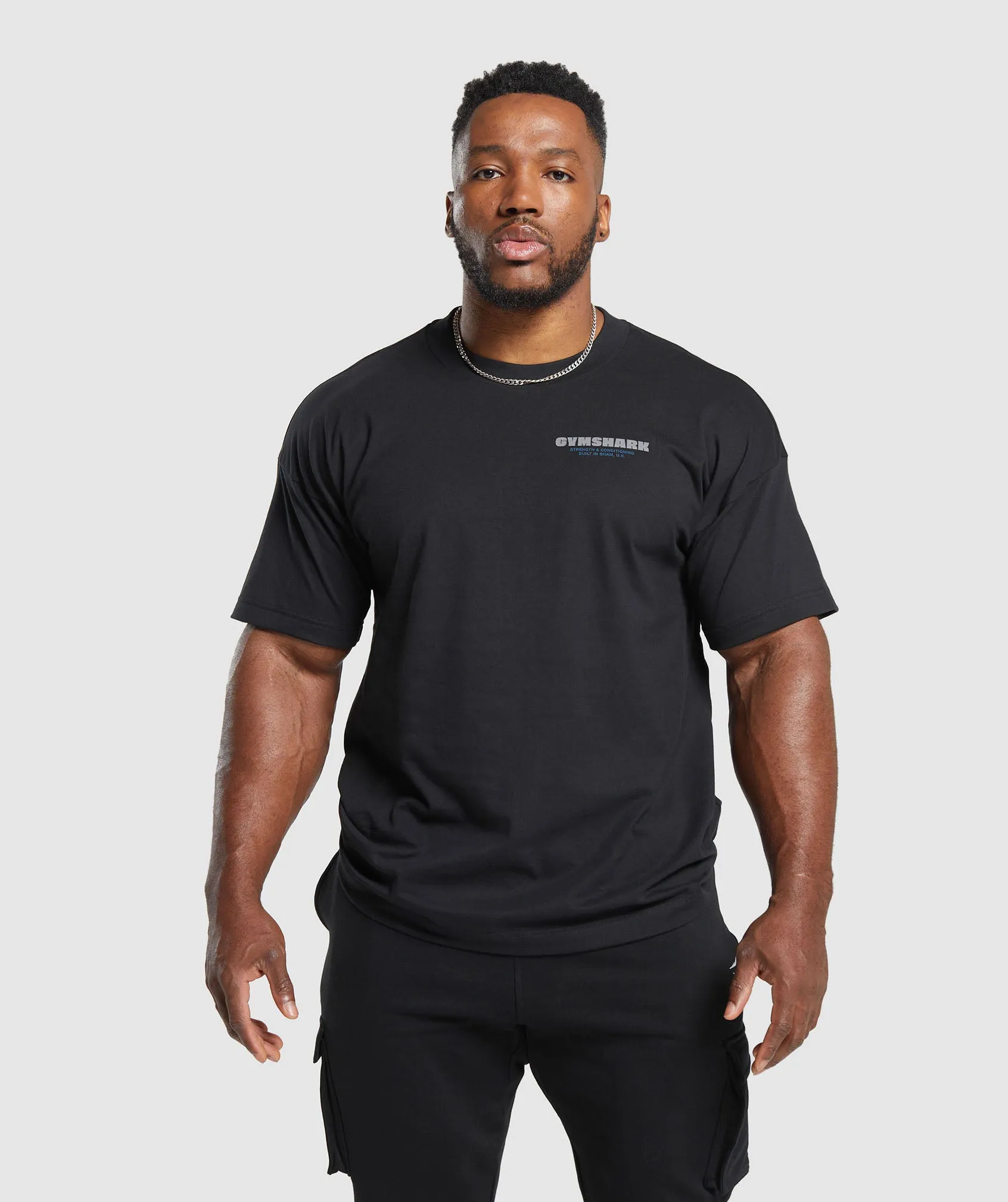 Gymshark Heavy Metal T-Shirt - Black sold by Gymshark product image thumbnail 2
