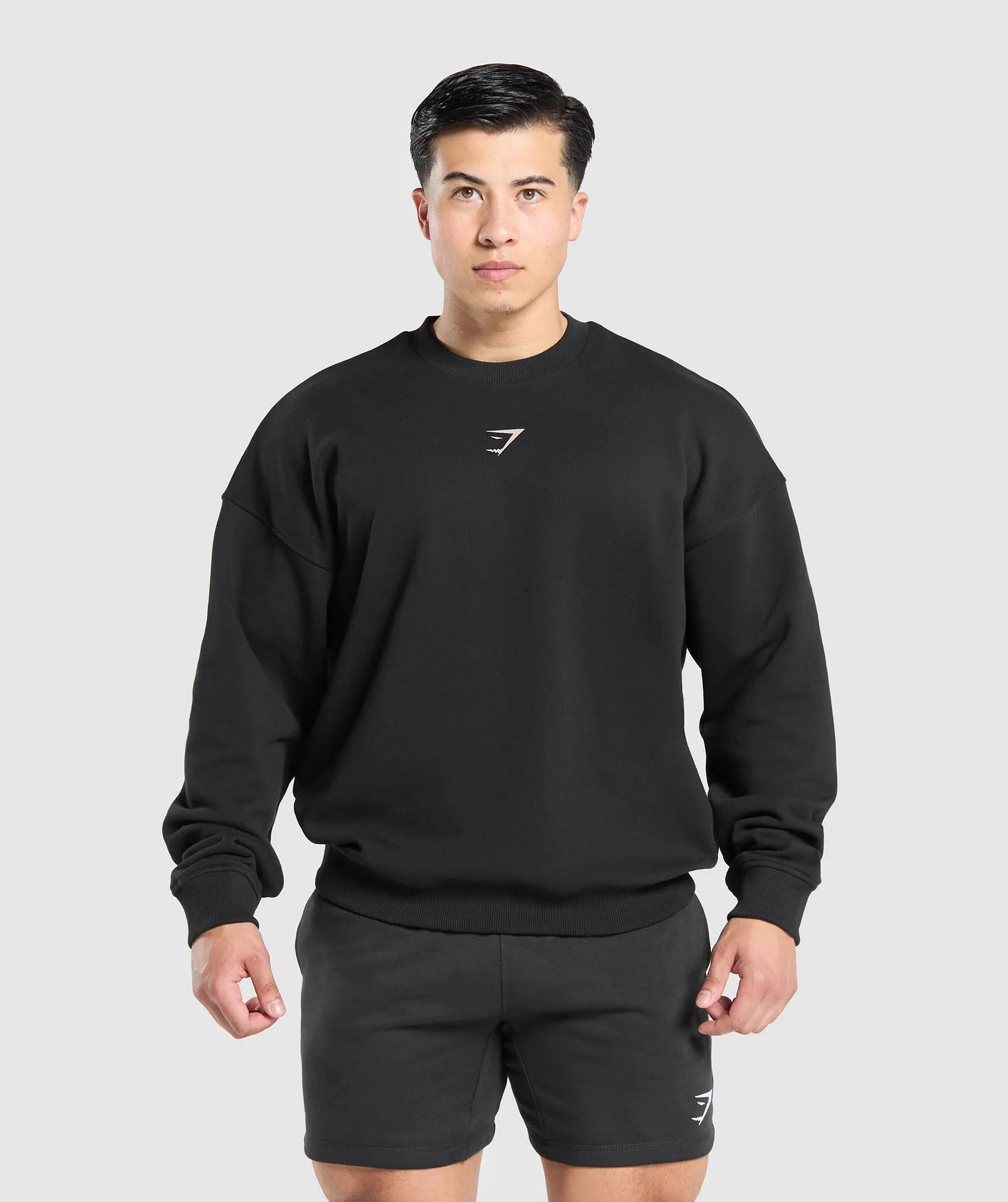 Gymshark Spartan Crew - Black sold by Gymshark product image thumbnail 2