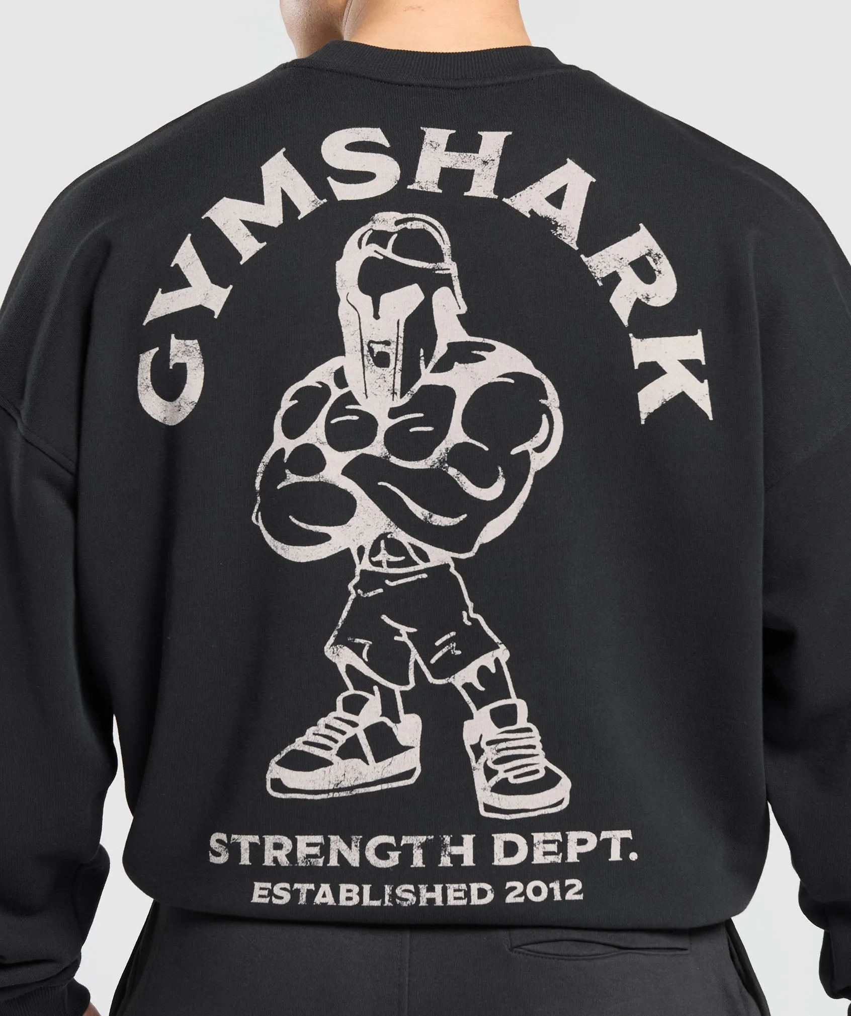 Gymshark Spartan Crew - Black sold by Gymshark product image thumbnail 5