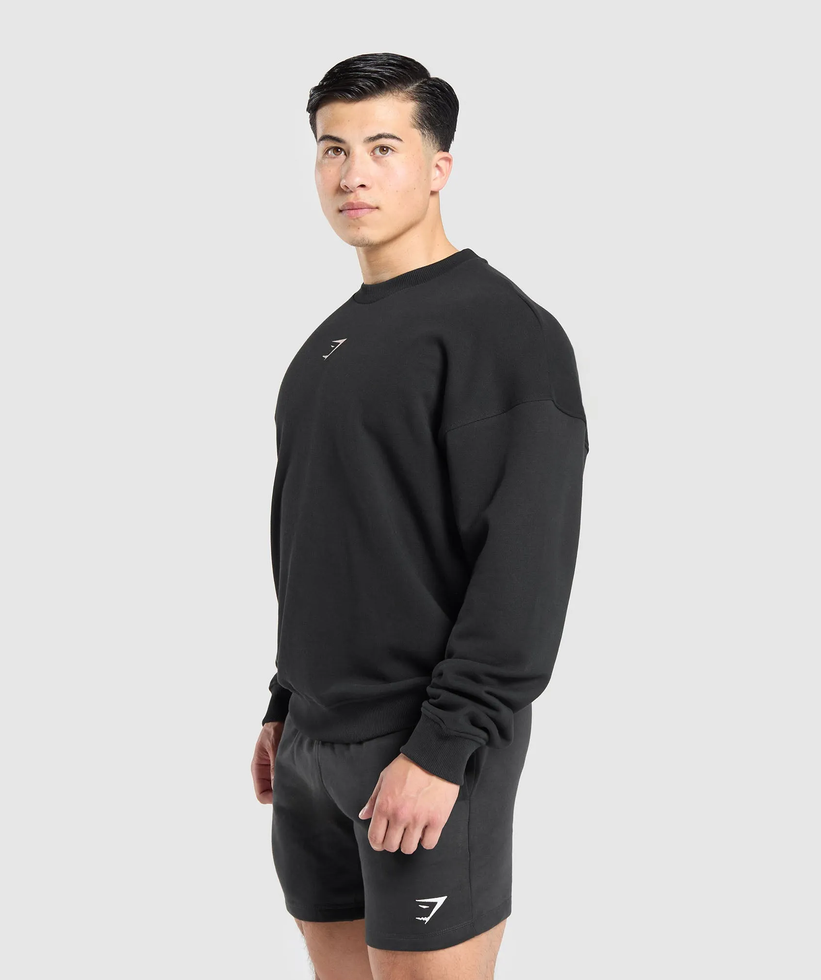 Gymshark Spartan Crew - Black sold by Gymshark product image thumbnail 3
