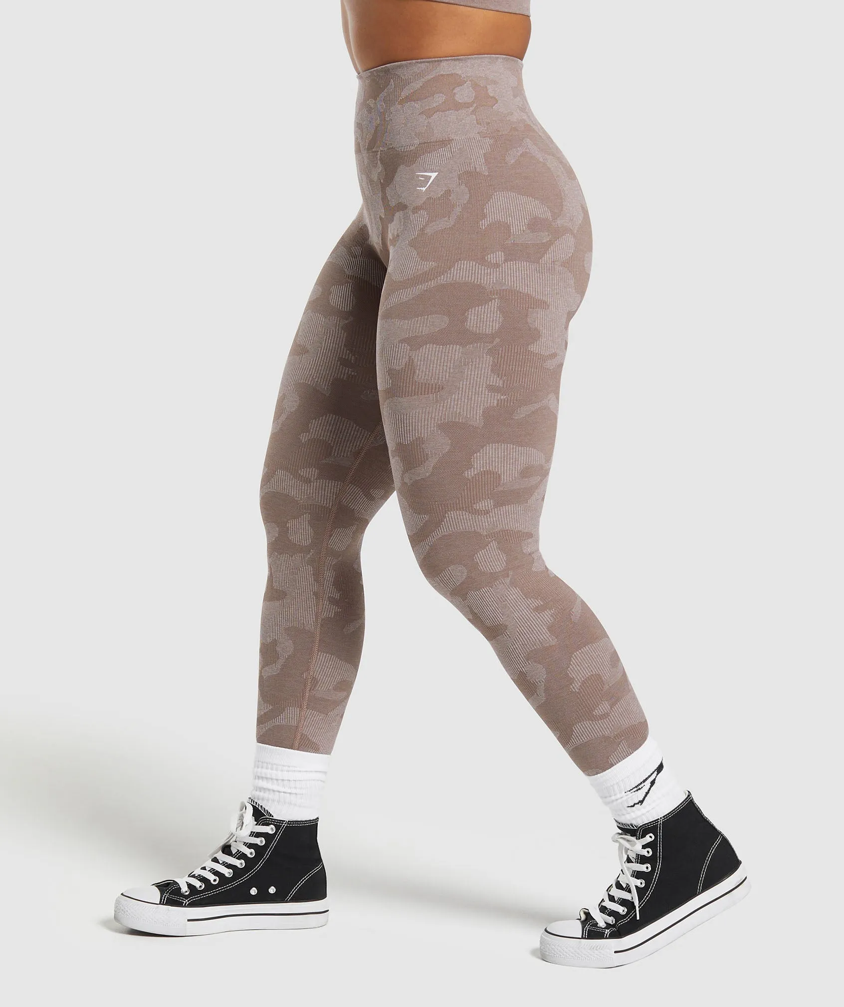 Gymshark Adapt Camo Seamless Leggings - Mocha Mauve/Stone Pink sold by Gymshark product image thumbnail 3