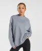 Gymshark Training Oversized Sweatshirt - Drift Grey sold by Gymshark