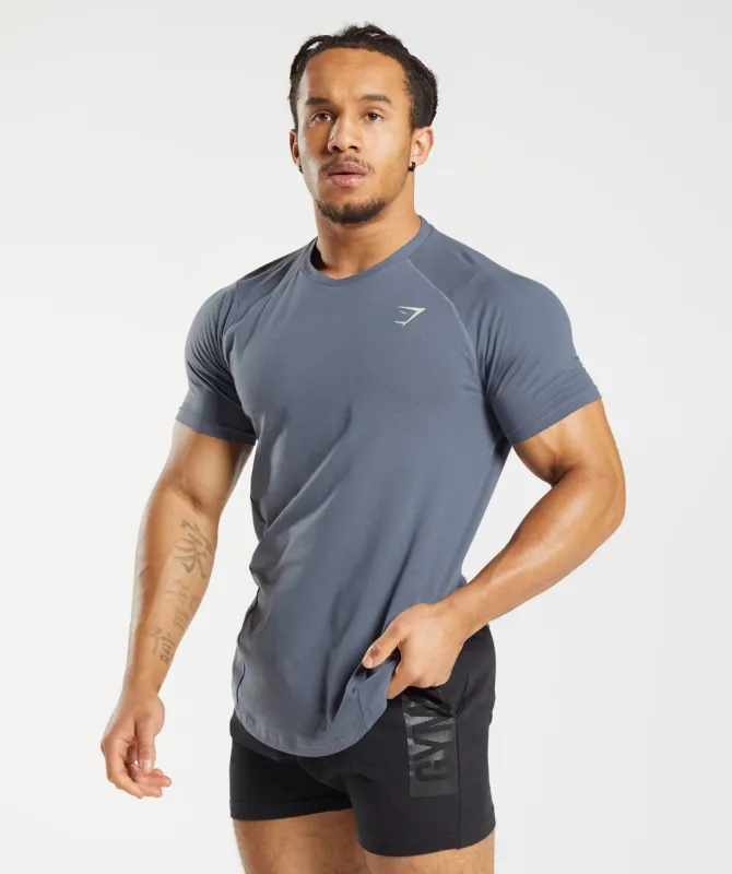 Gymshark Bold T-Shirt - Evening Blue sold by Gymshark