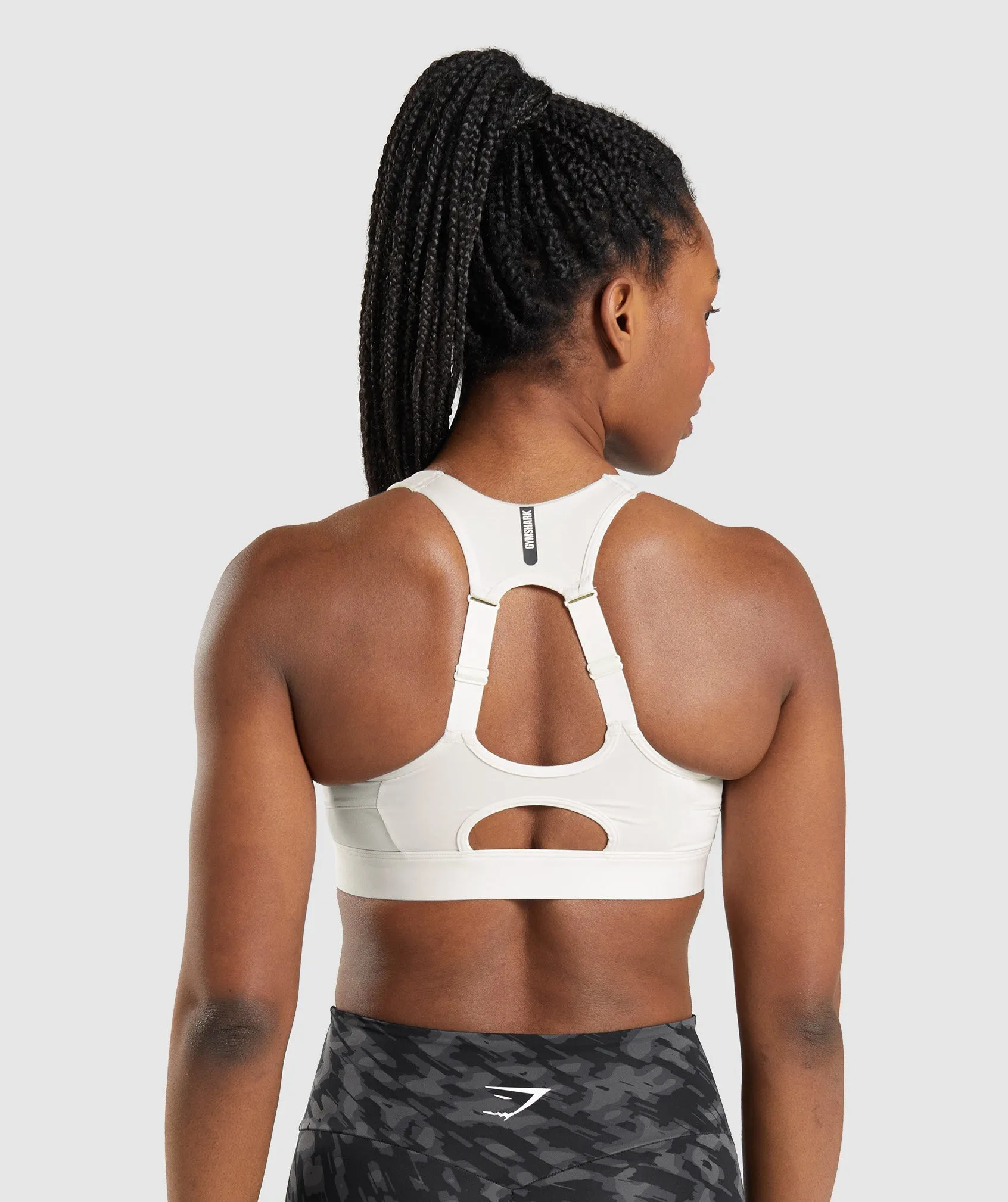 Gymshark Speed Sports Bra - Coconut White sold by Gymshark product image thumbnail 2