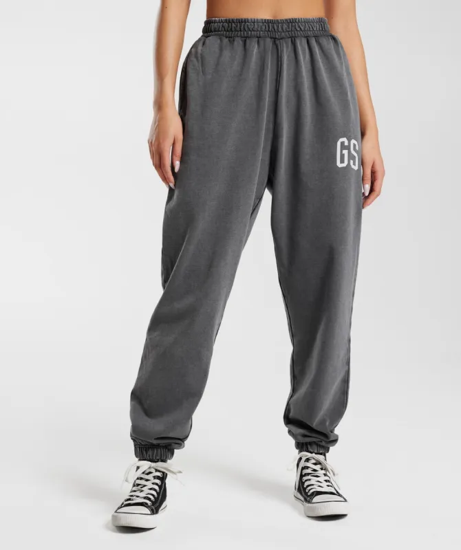 Gymshark Collegiate Joggers - Silhouette Grey sold by Gymshark