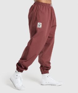 Gymshark Ripstop Joggers - Burgundy Brown sold by Gymshark