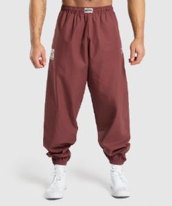 Gymshark Ripstop Joggers - Burgundy Brown sold by Gymshark